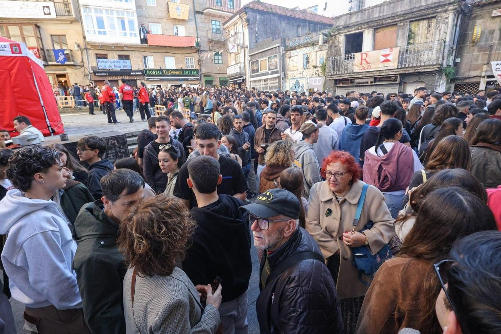 Galería | El Casco Vello de Vigo se llena de vida el sábado por la Reconquista