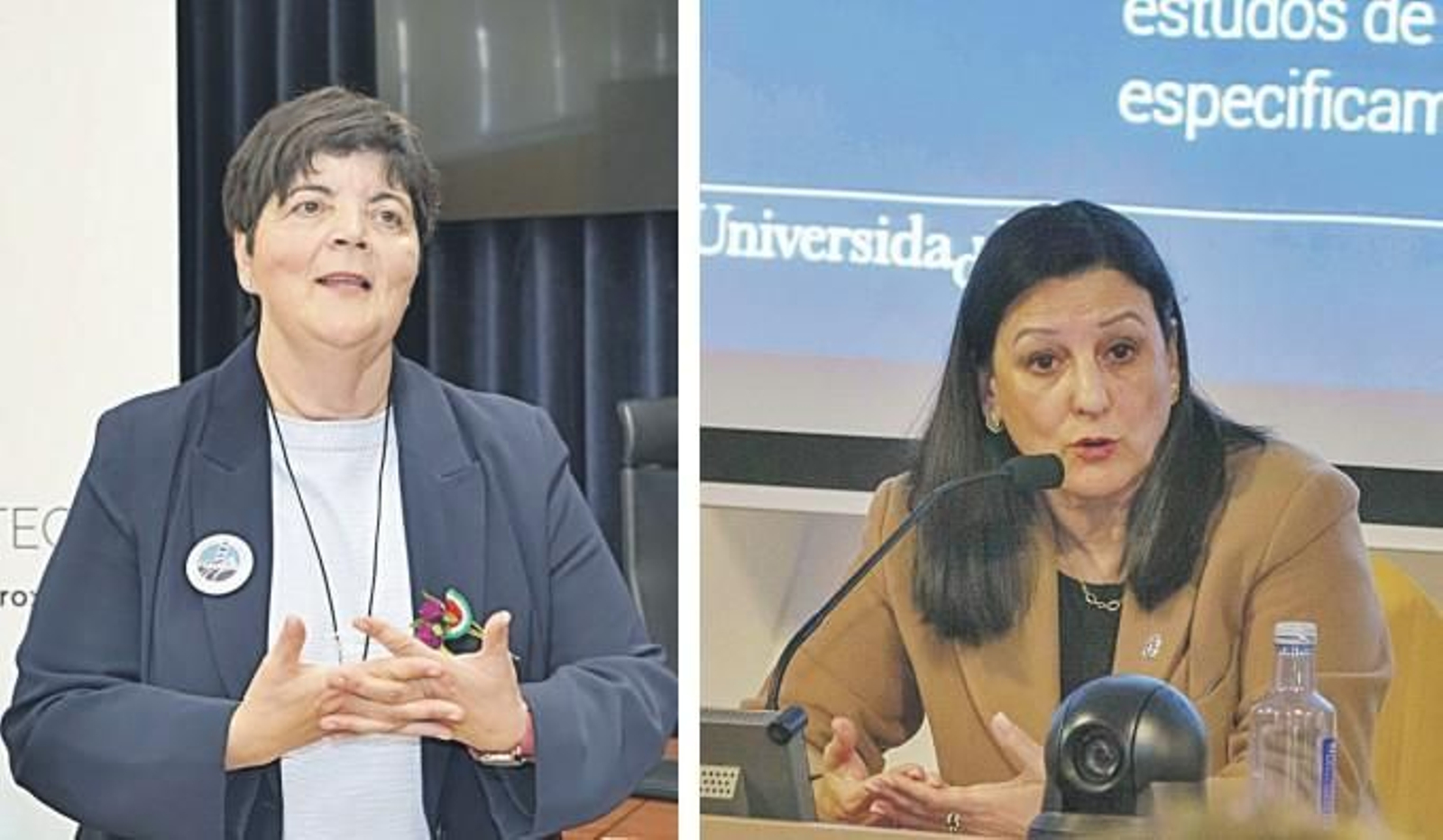 Carmen García Mateo y Belén Rubio tendrán unos pocos días para convencer a la comunidad universitaria.