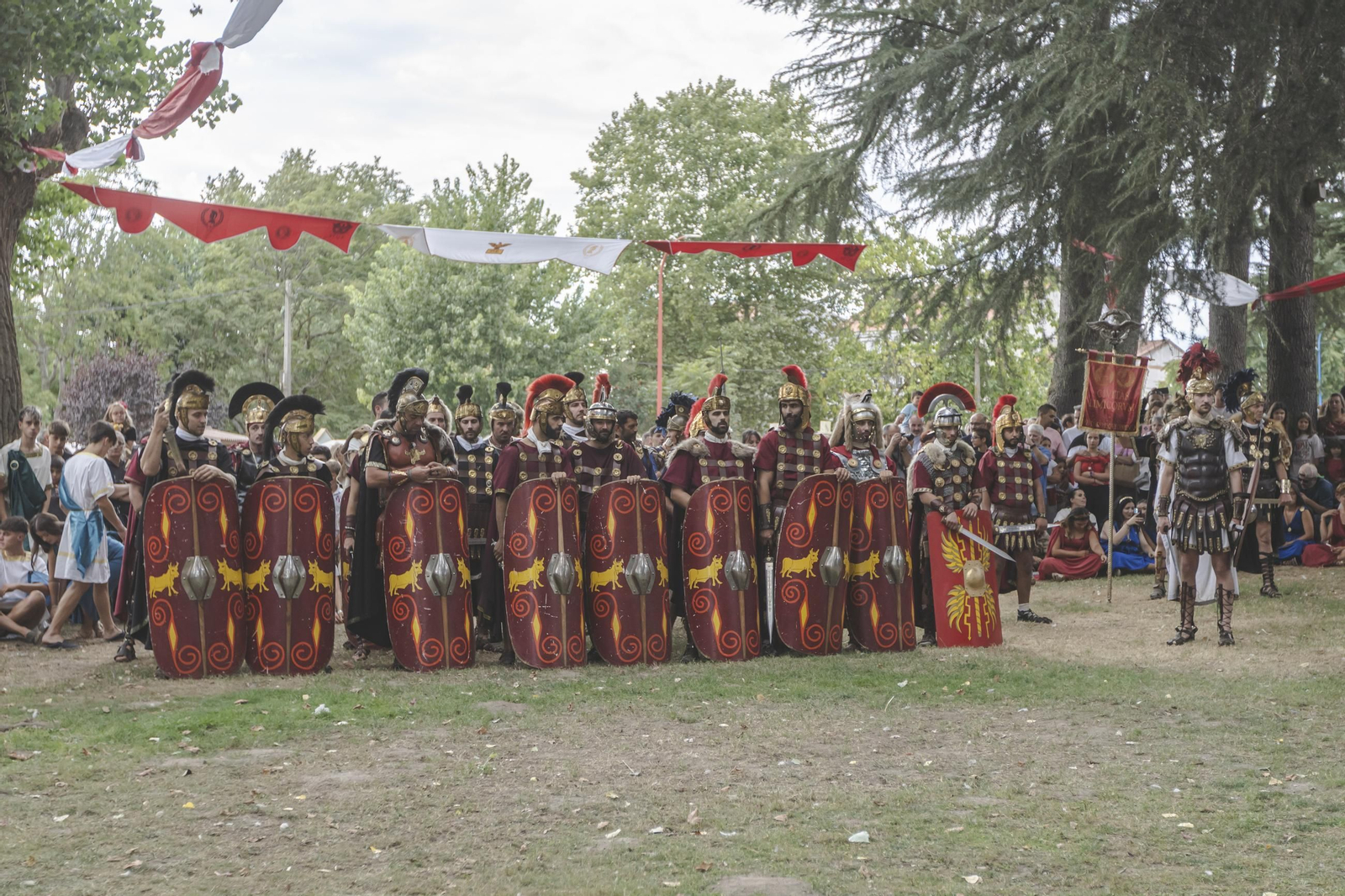 Galería | Los romanos cruzan el Lethes: Xinzo pone fin al Esquecemento, un evento con cifras récord