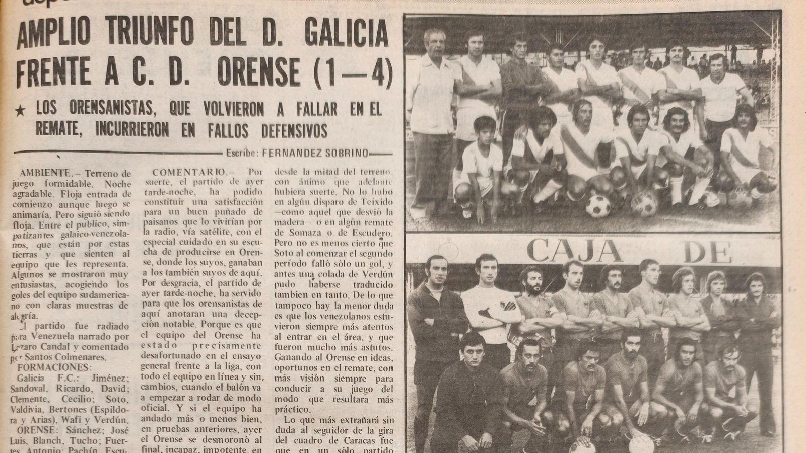 Titulares de La Región del 3 de septiembre de 1976
