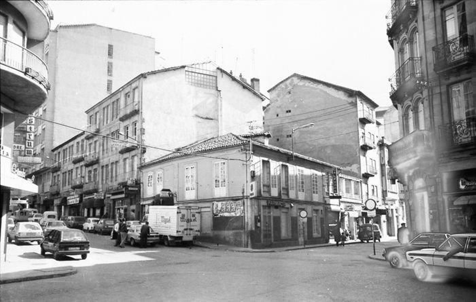 La esquina de Bedoya en los años 70.