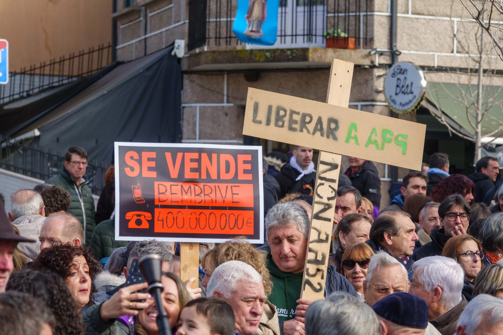 Galería | Bembrive celebra San Blas, la gran romería invernal de Vigo