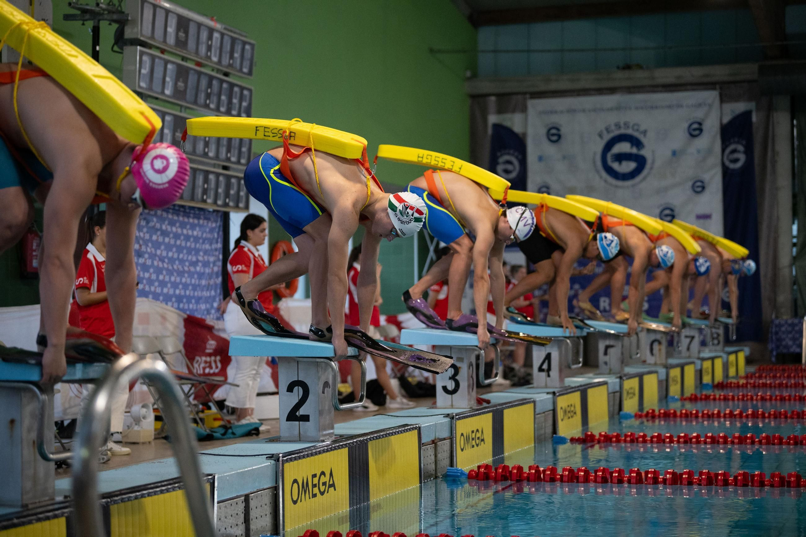 Galería |  La élite del socorrismo en España se reunió en la piscina Rosario Dueñas