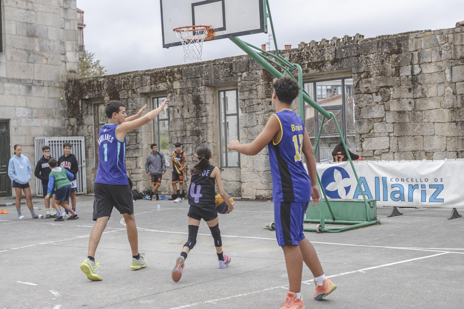 El 3x3 DepOUrense visitó Allariz y Xinzo