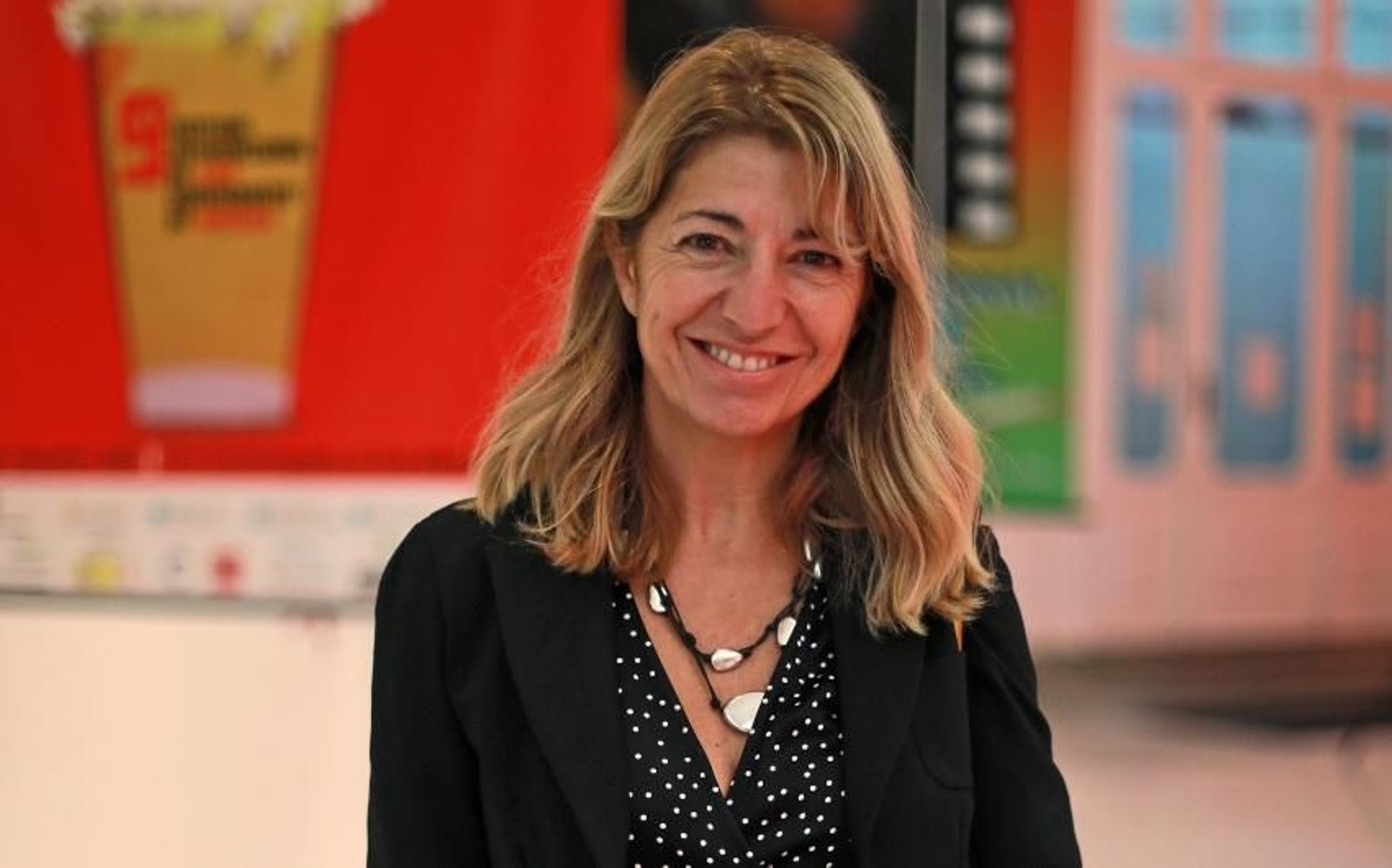 Inés París Bouza, ayer en el centro cultural Marcos Valcárcel (JOSÉ PAZ).