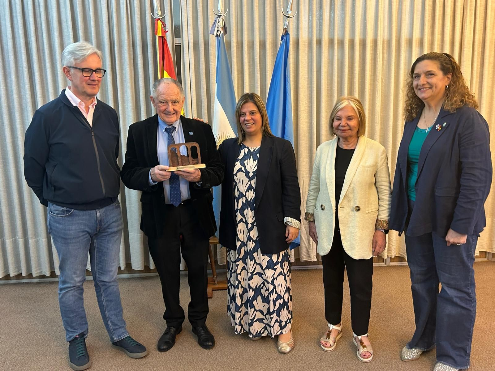 Visita de la vicepresidenta a Mar del Plata