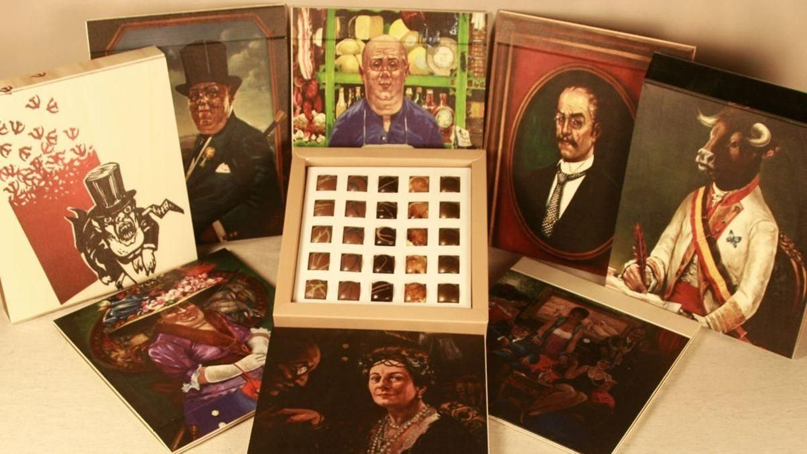 Los nuevos bombones inspirados en Vicente Risco de Fina Rei