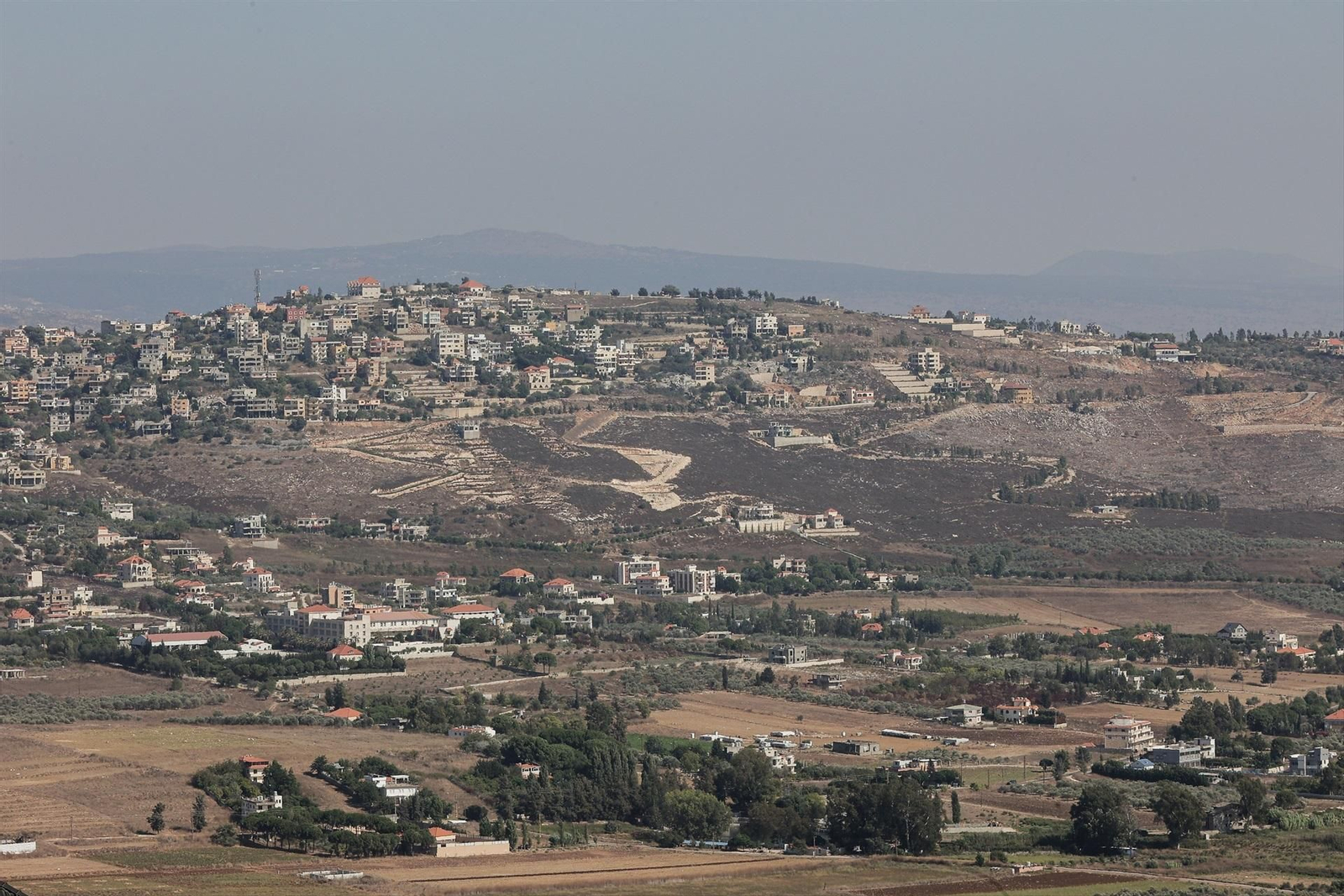 Panorámica del sur de Líbano