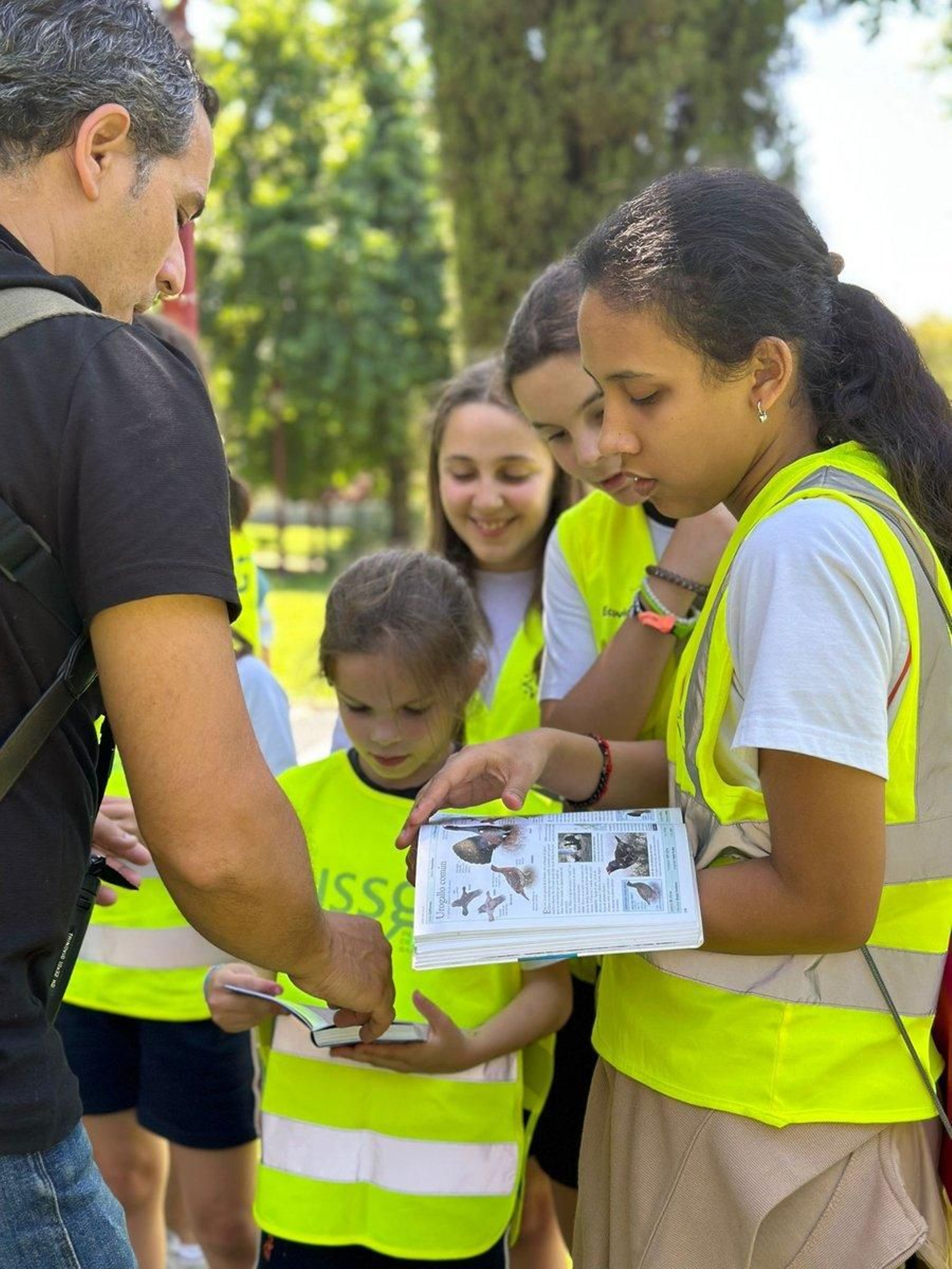 Jornada de ornitología de Ecovigilantes.