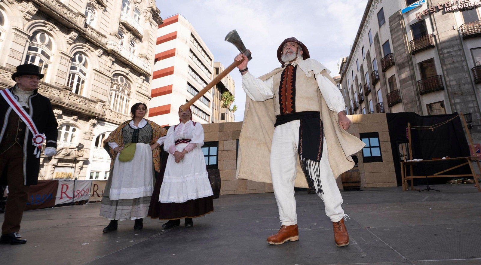 Galería | Vigo revive su heroica Reconquista frente a los franceses