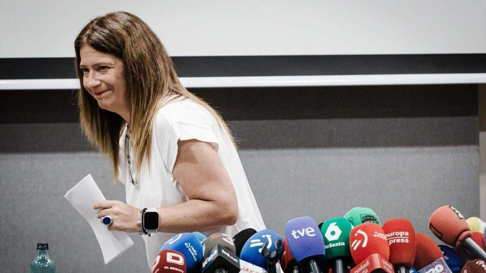 Leire Díez, exmilitante del PSOE.
