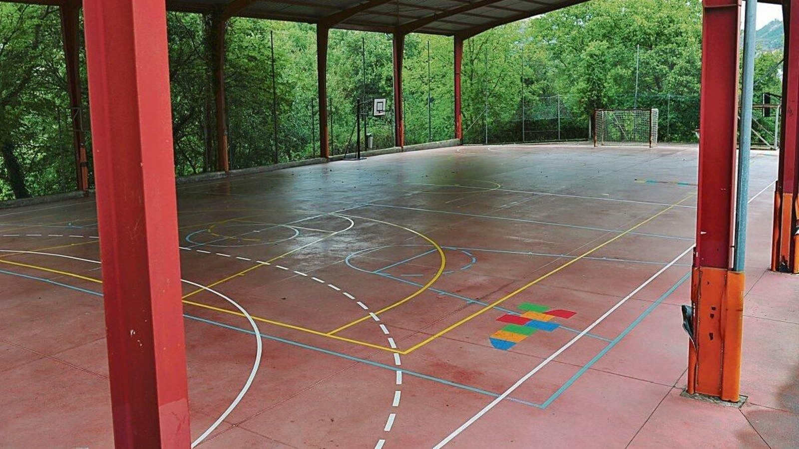 Instalaciones colegio de Vista Hermosa.