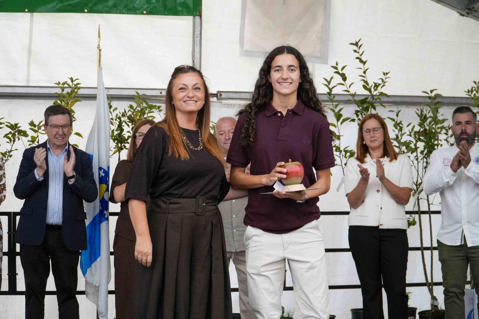 Galería | La Festa da Sidra triunfa en Bembrive con 1.000 litros repartidos