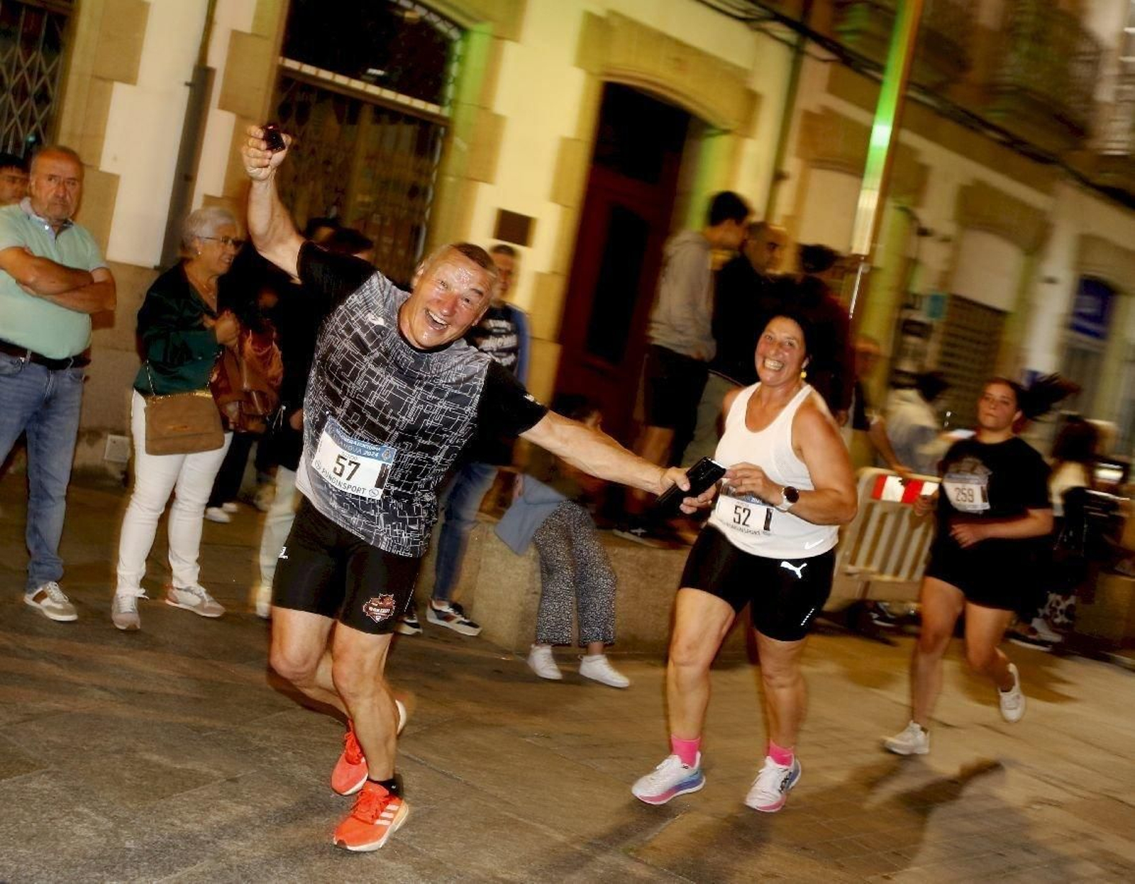 Todos los participantes disfrutaron la prueba, unos con mayor competitividad que otros.