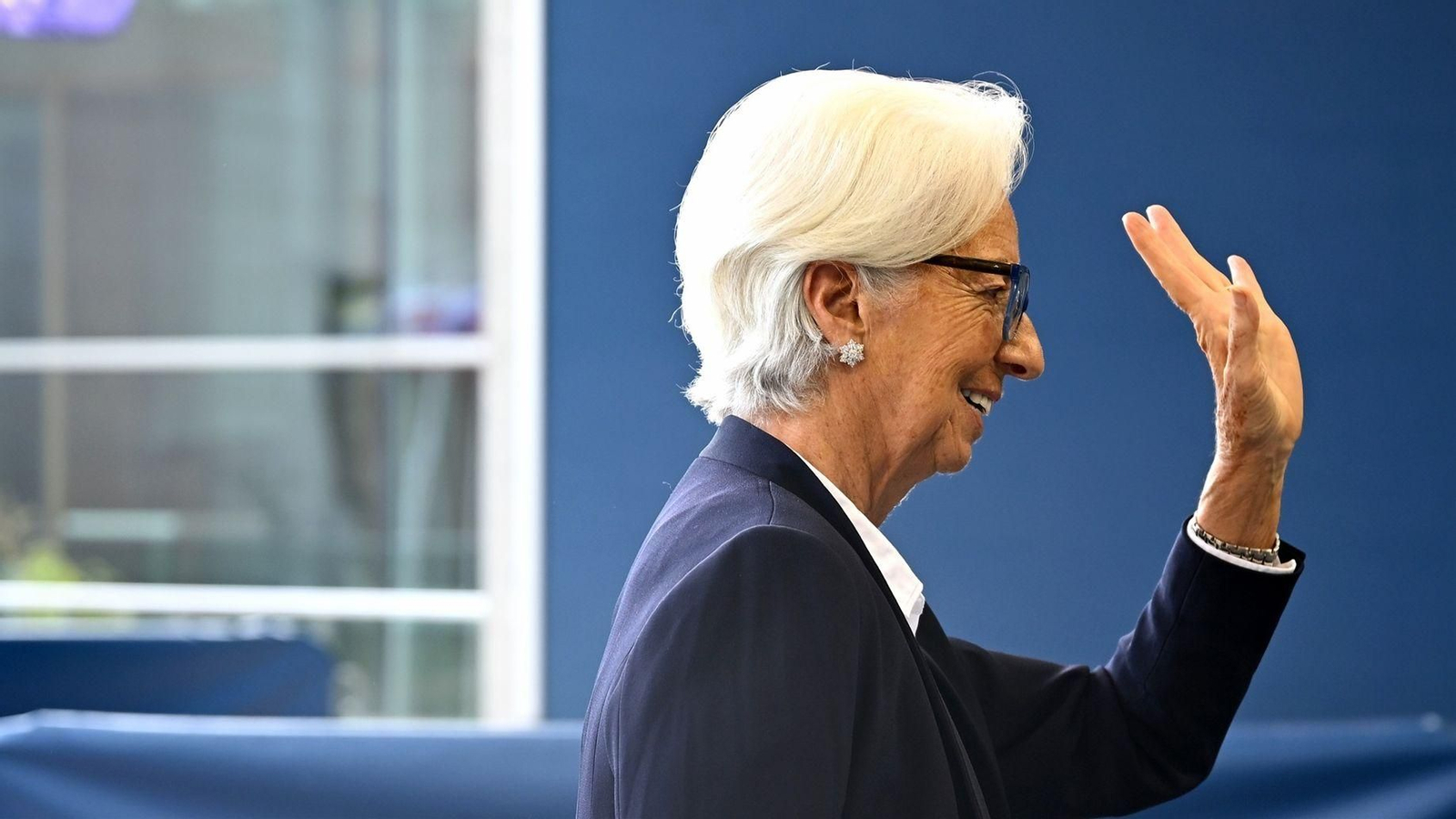 Christine Lagarde, presidenta del Banco Central Europeo.