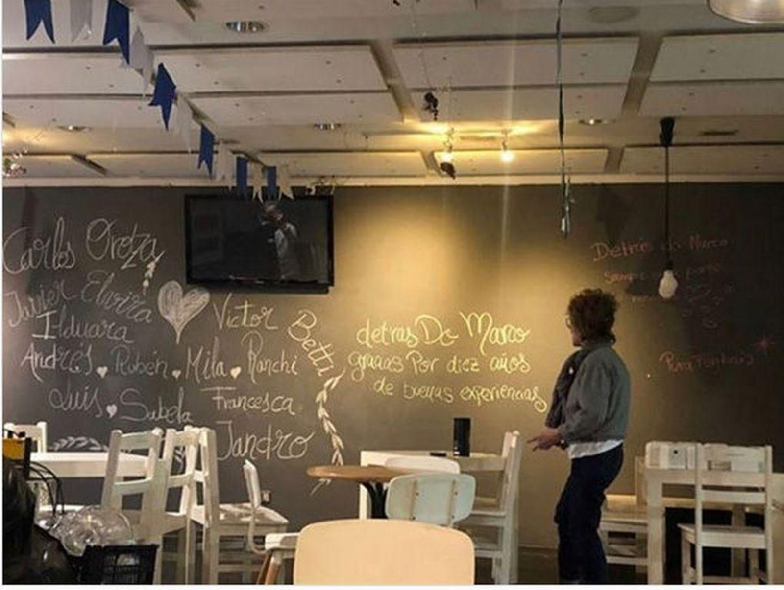 Detrás do Marco se despidió tras diez años con una foto.