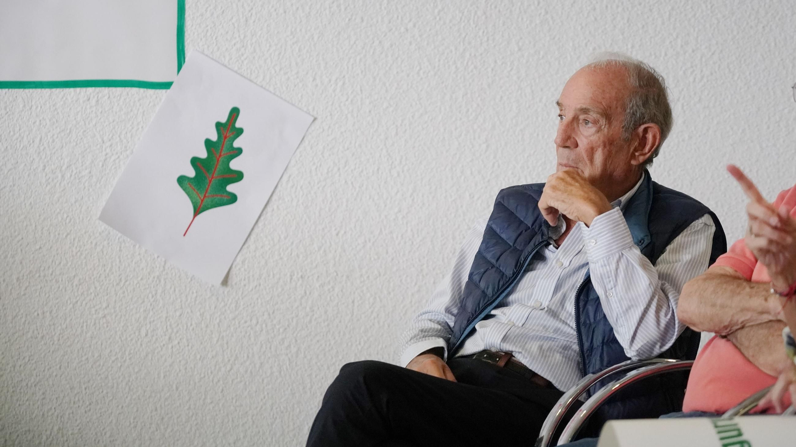 El fundador de Eusko Alkartasuna (EA), Carlos Garaikoetxea.
