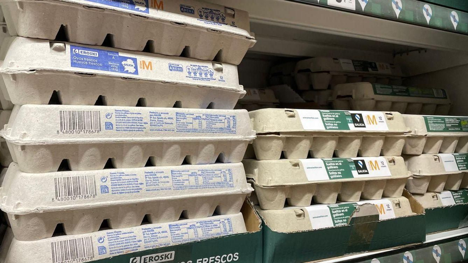 El precio del huevo ha crecido cerca de un 30%