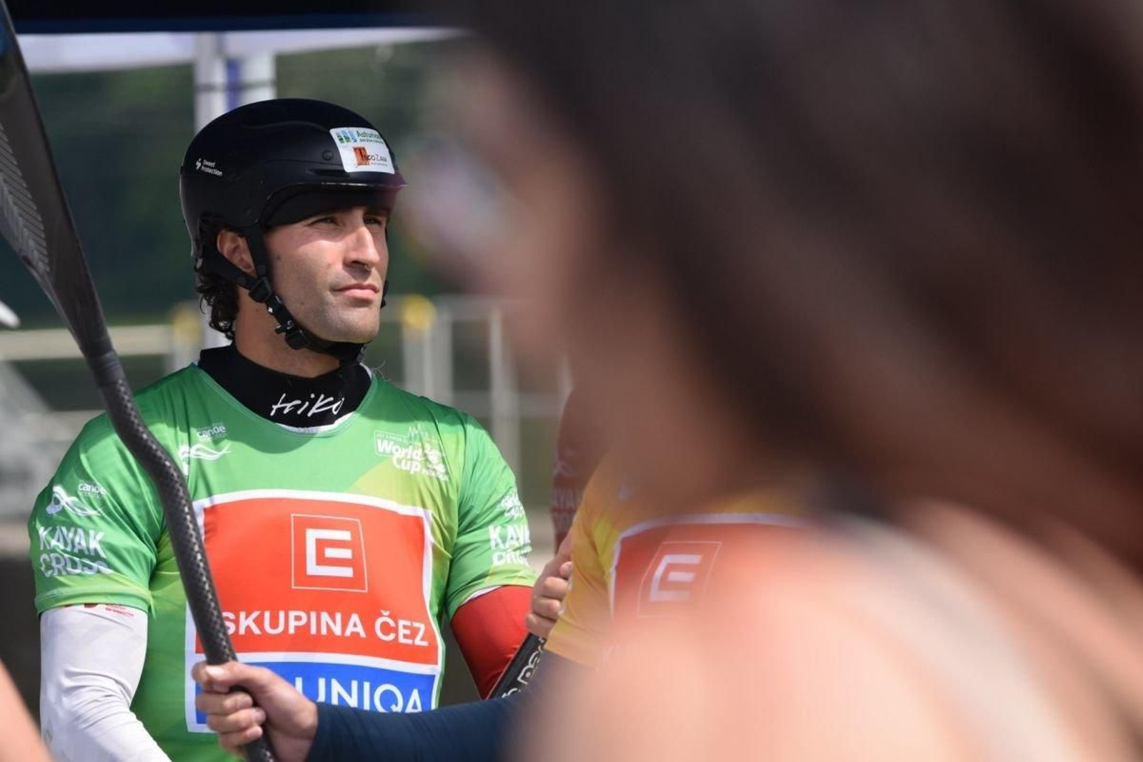 Manu Ochoa acadou a clasificación para os Xogos en kayak cross.