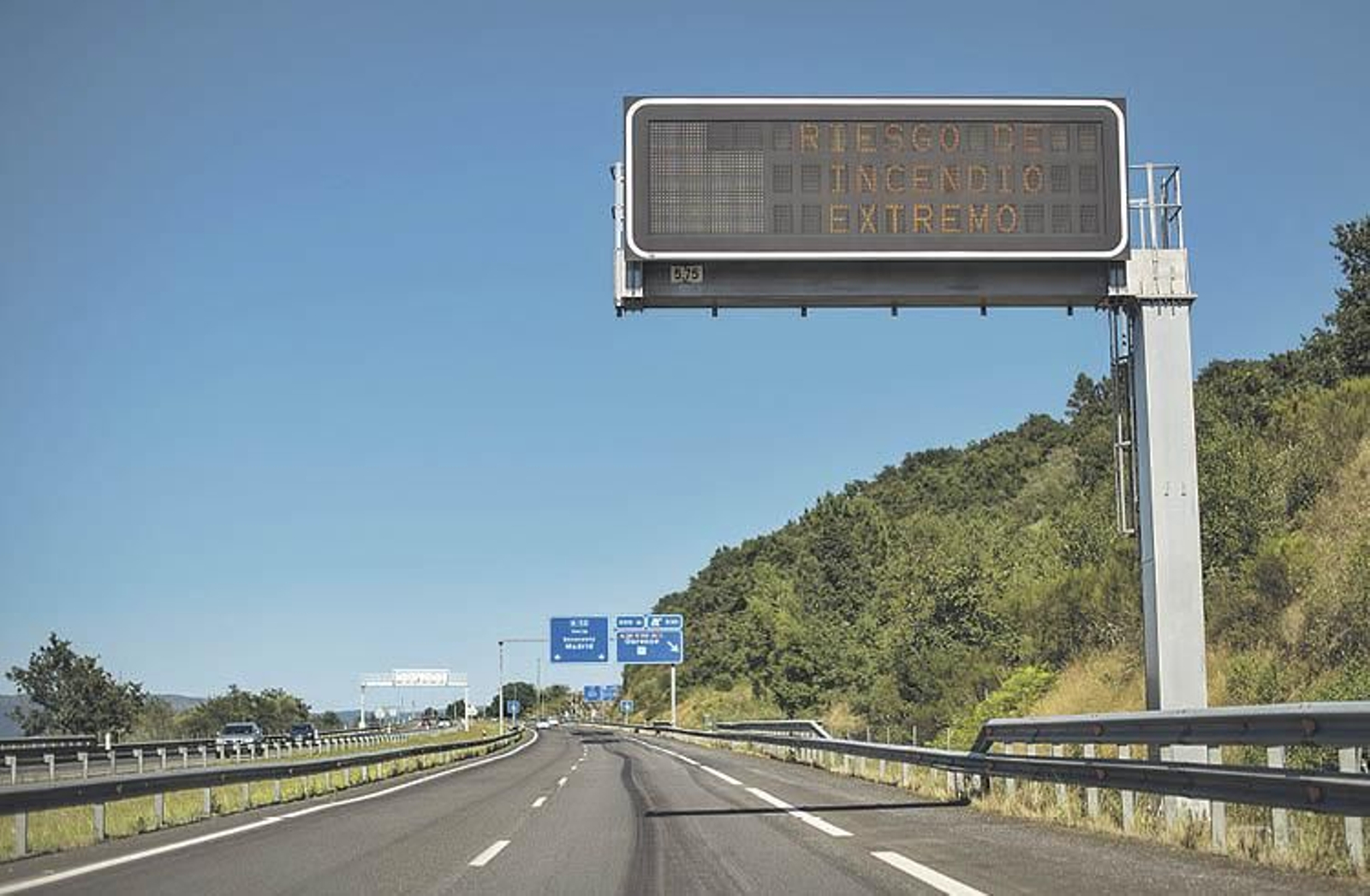 La autovía A-52.