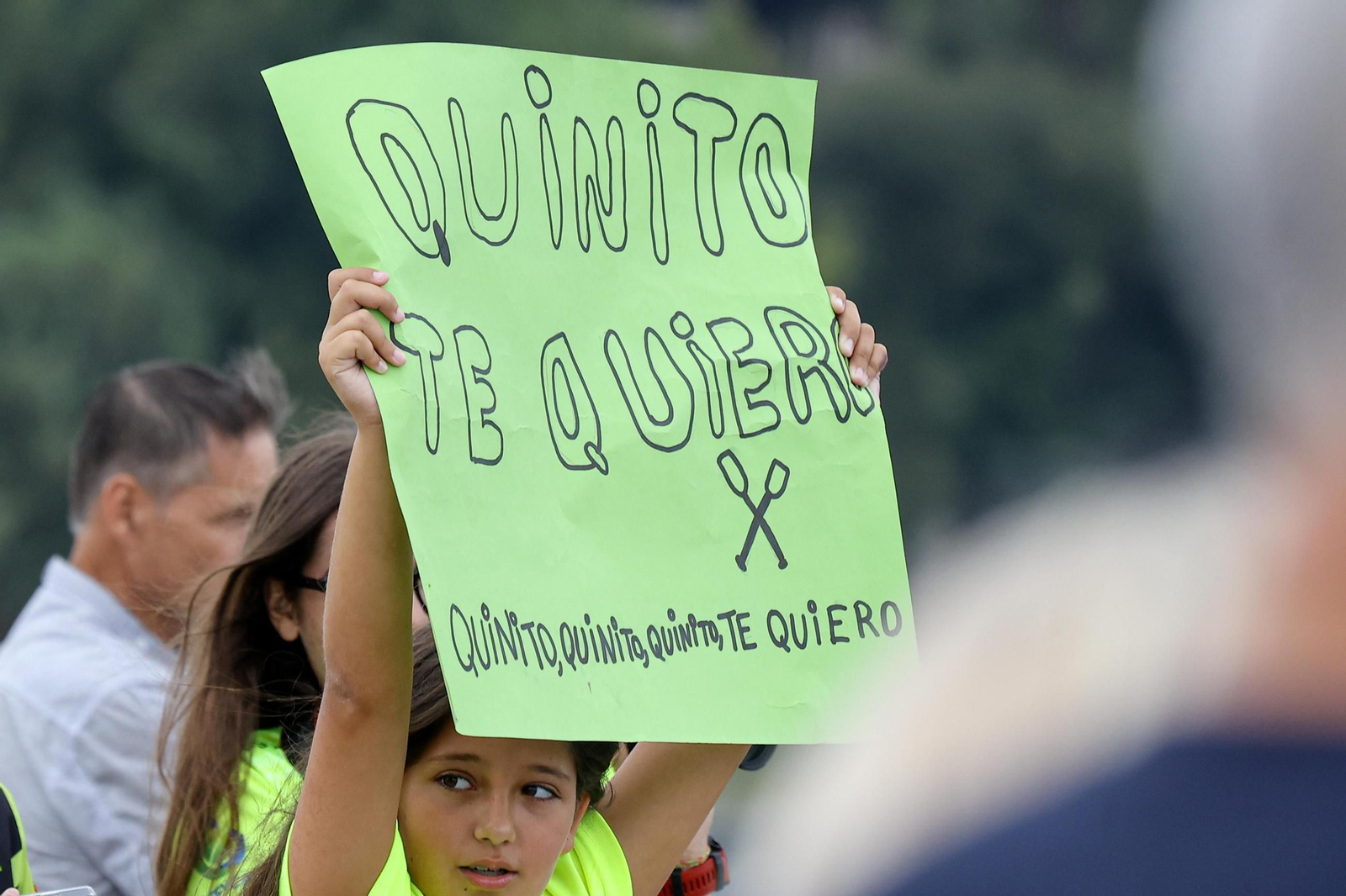 Galería | Emocionante bandera de traineras en Redondela