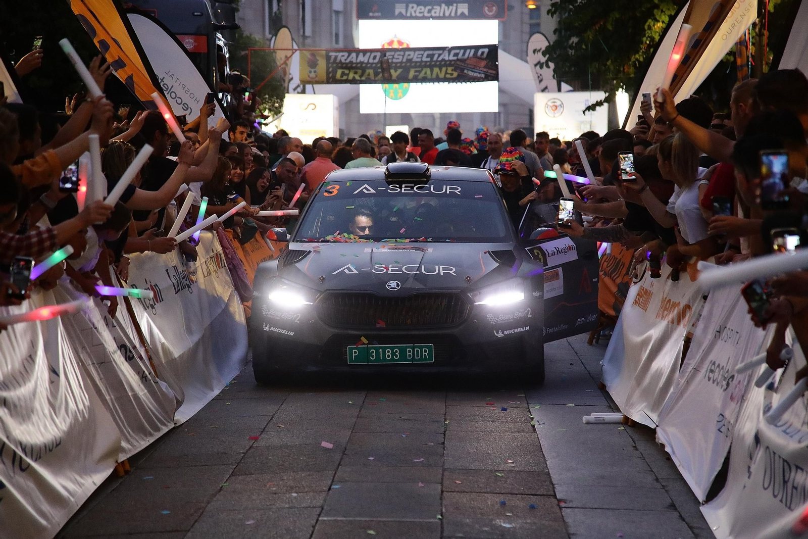 Galería | Arrancan los motores con la ceremonia de inauguración del Rally de Ourense, en fotos