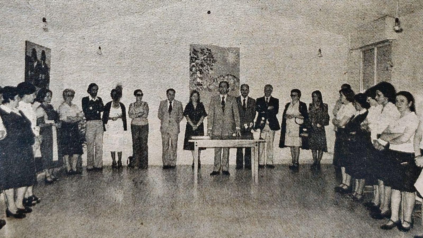 Clausura de cursos en Mariñamansa.