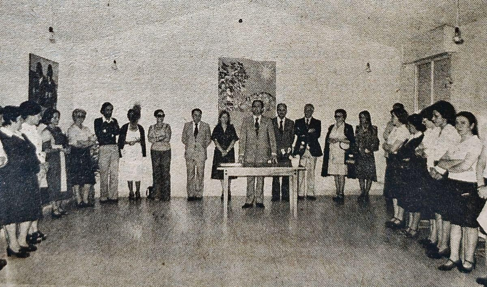 Clausura de cursos en Mariñamansa.