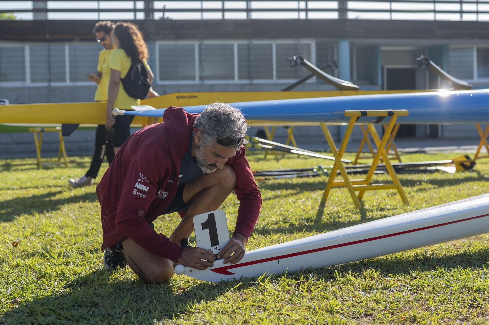 Paladas de calidad en el Campeonato Gallego de Remo de Castrelo de Miño