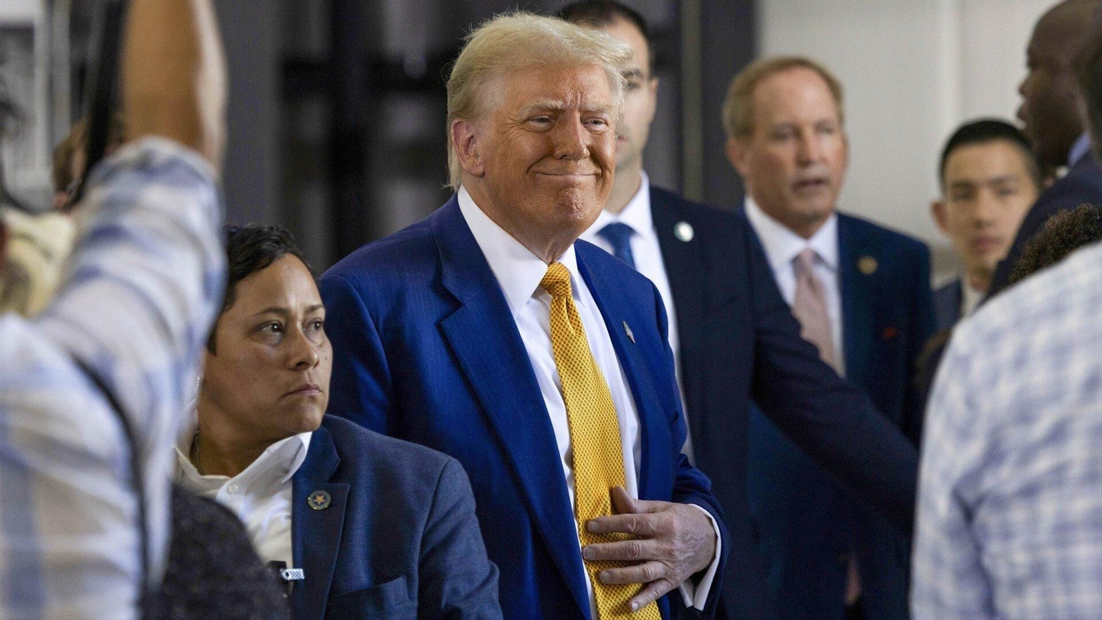 El expresidente y candidato republicano a la Casa Blanca, Donald Trump. // EP