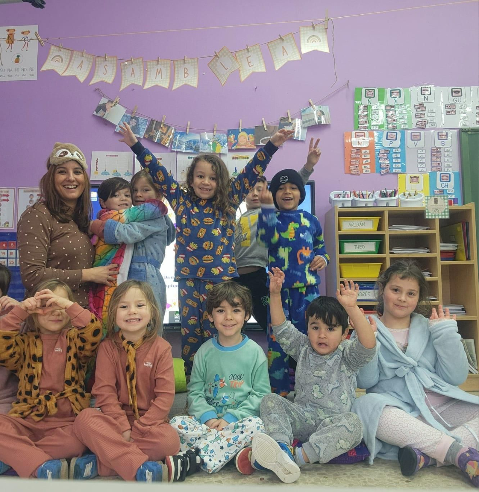 O Entroido no colexio de Vilar de Barrio