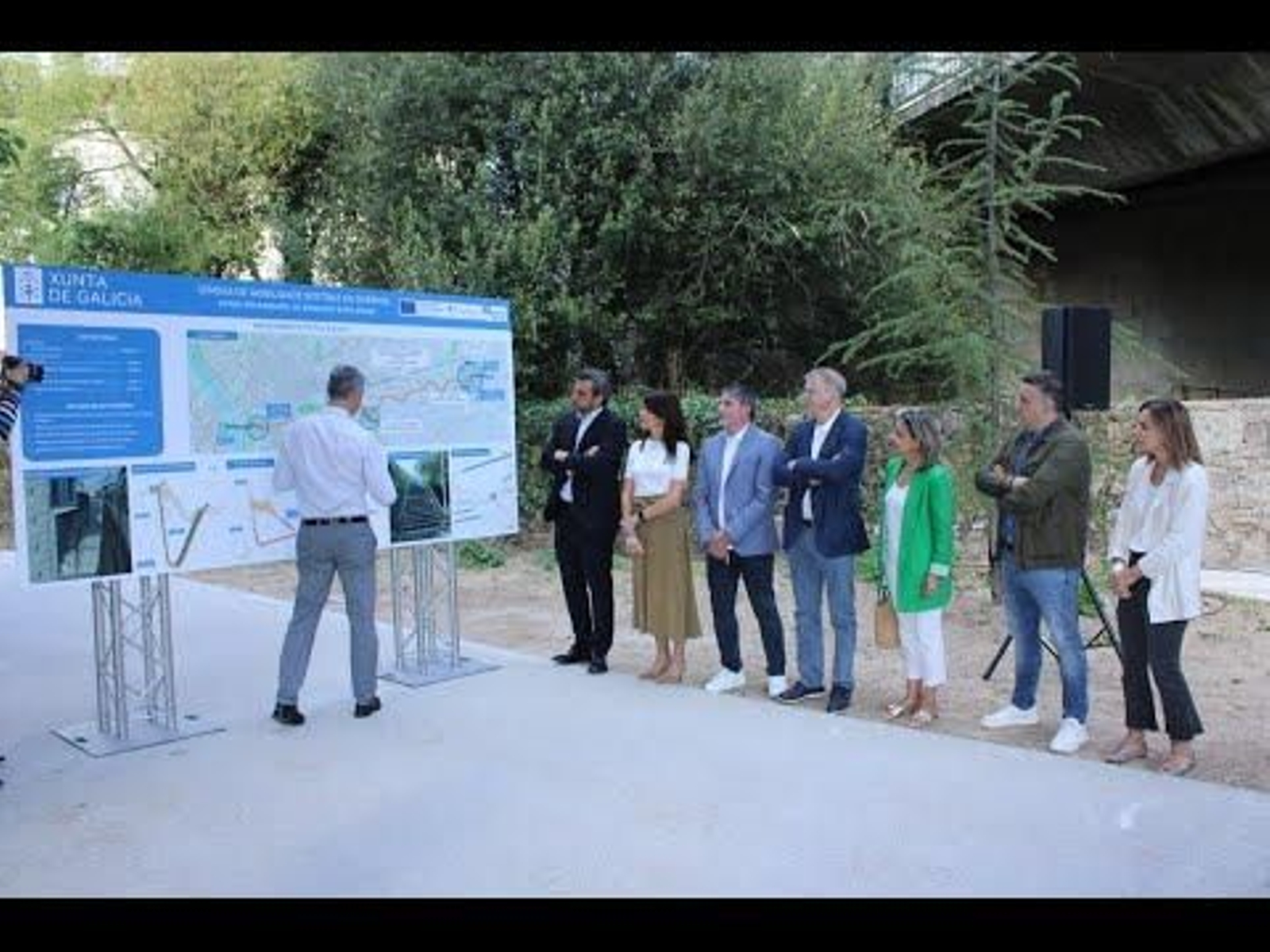 La Xunta inaugura el primer tramo de la macrosenda de Ourense