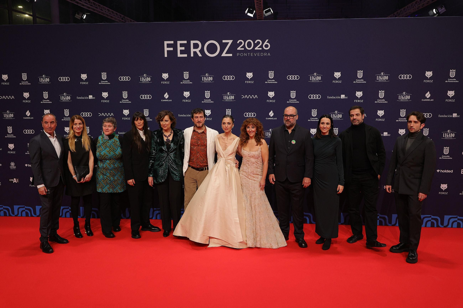 Galería | La alfombra roja de los Premios Feroz 2026 en Pontevedra