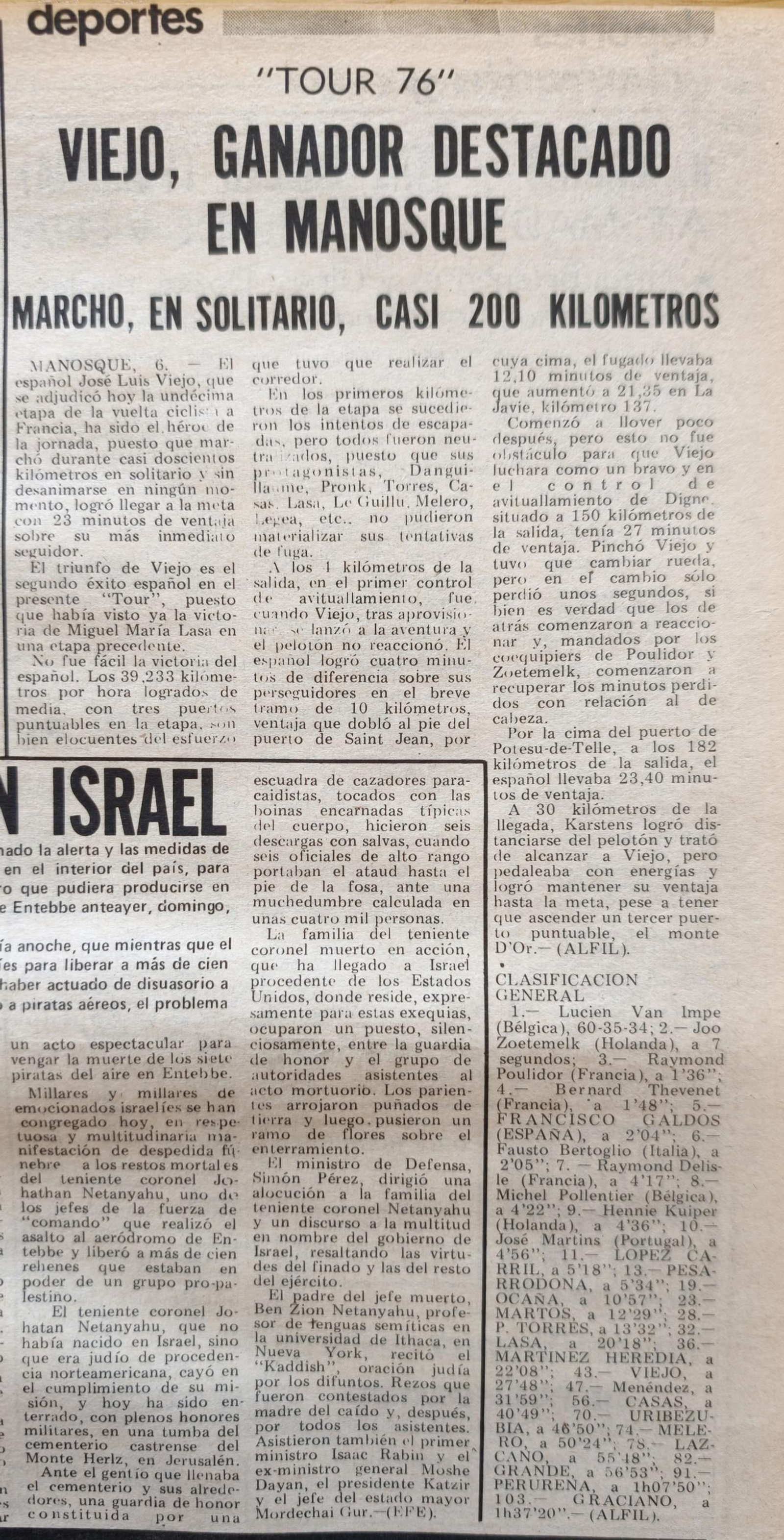 12 de julio 1976.