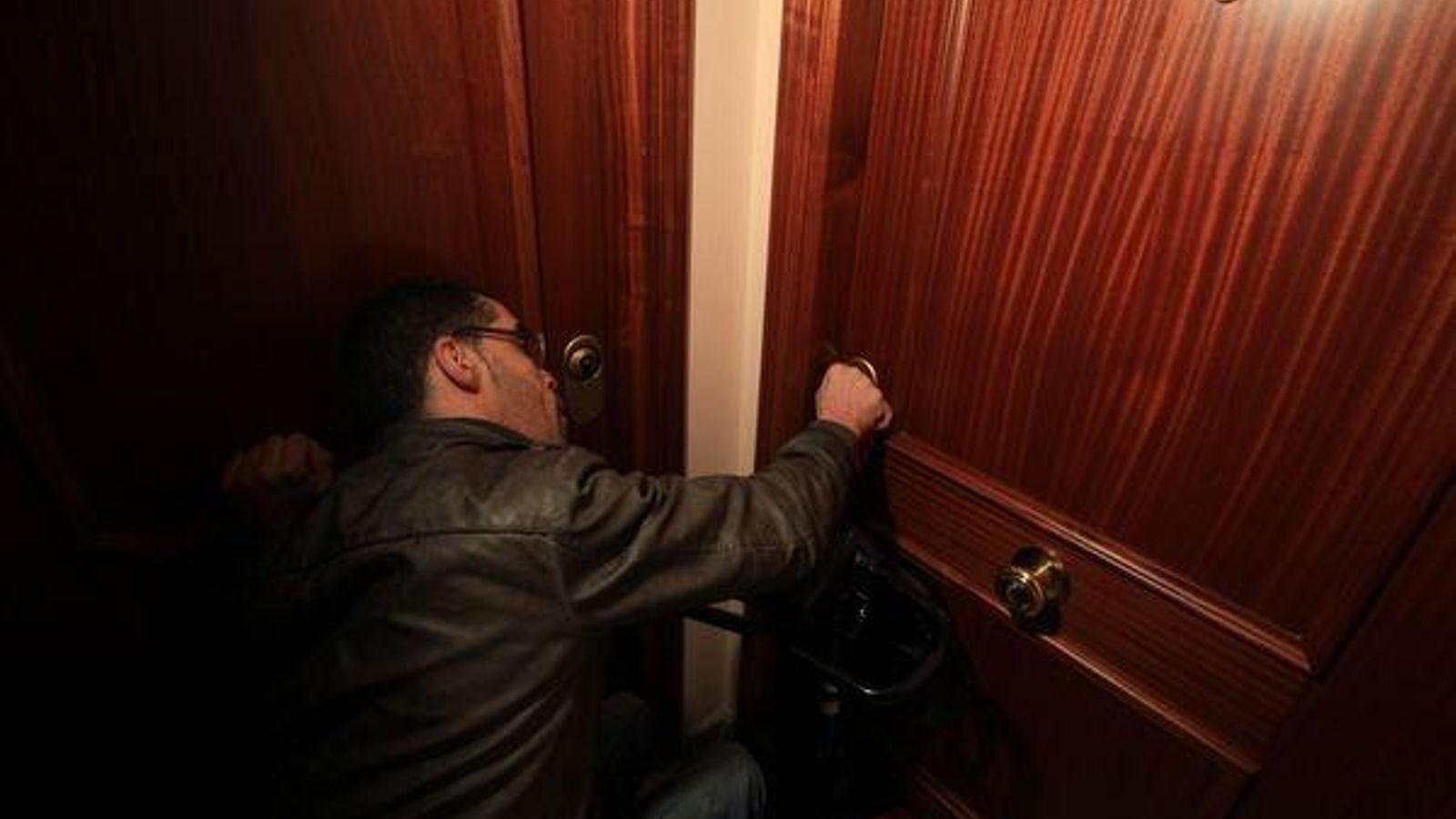 O CARBALLIÑO 20/02/2018.- REPOR, VIVIR EN SOLEDAD.José Manuel Prado, 43 años, parálisis cerebral, ex-paralímpico; vive solo. JOSÉ PAZ