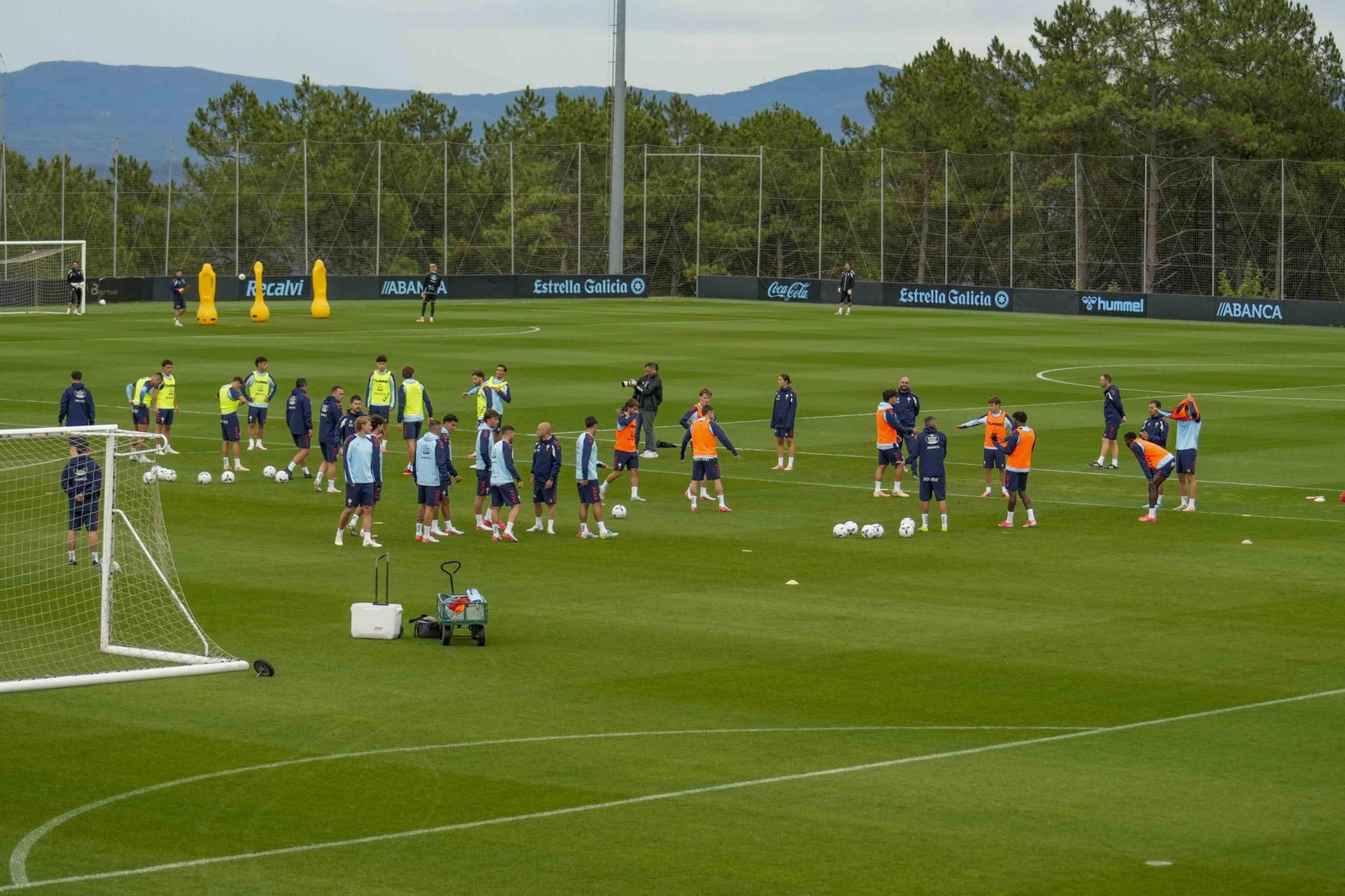Galería | El Celta prepara su duelo ante Osasuna con Driouech ya incorporado