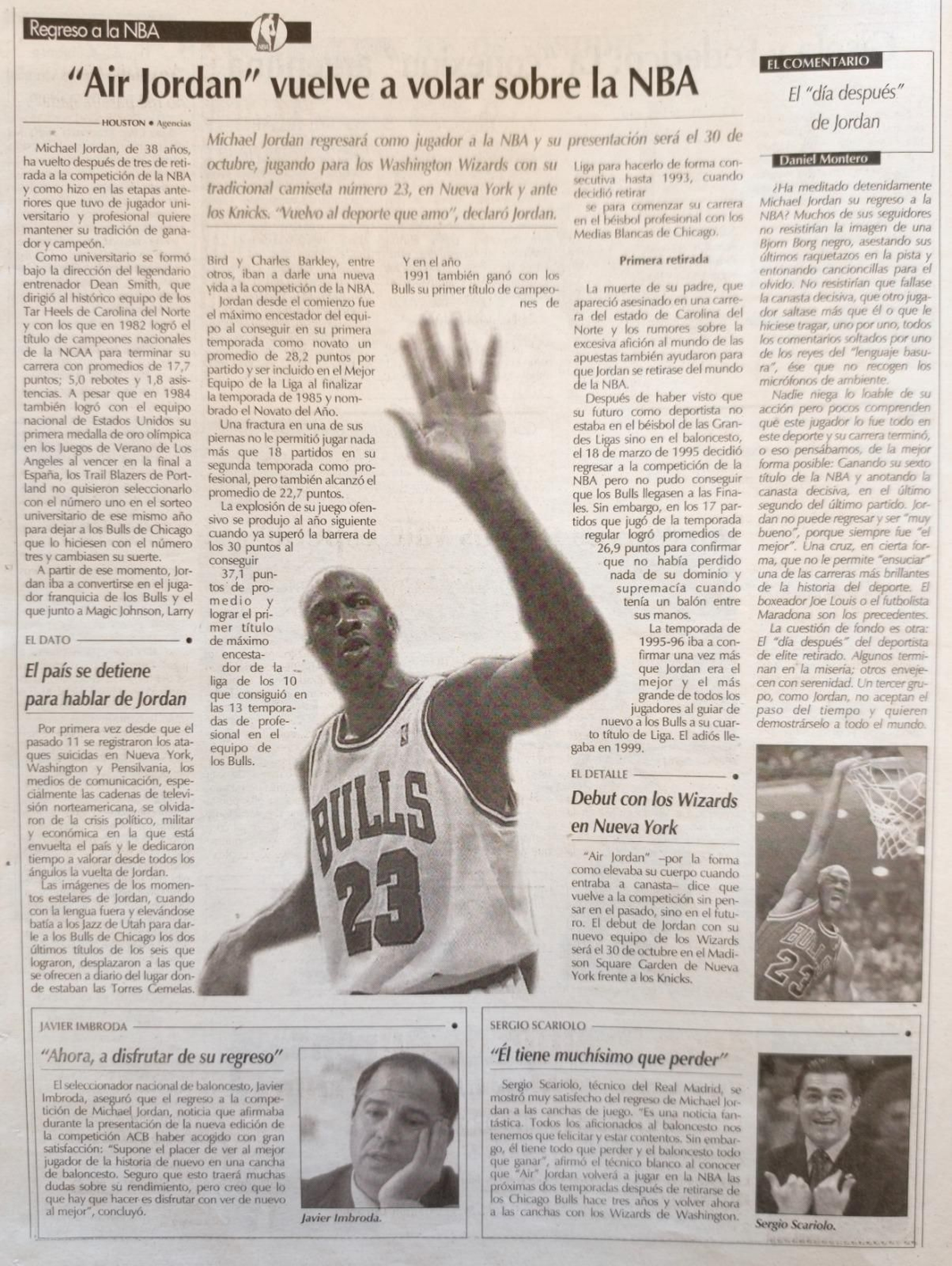 29 de septiembre de 2001.