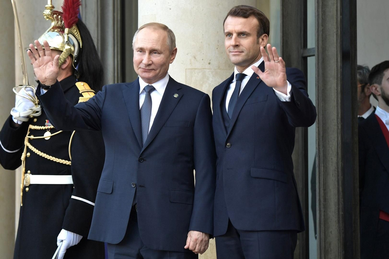 Putin y Macron, presidentes de Rusia y Francia, en una imagen de archivo