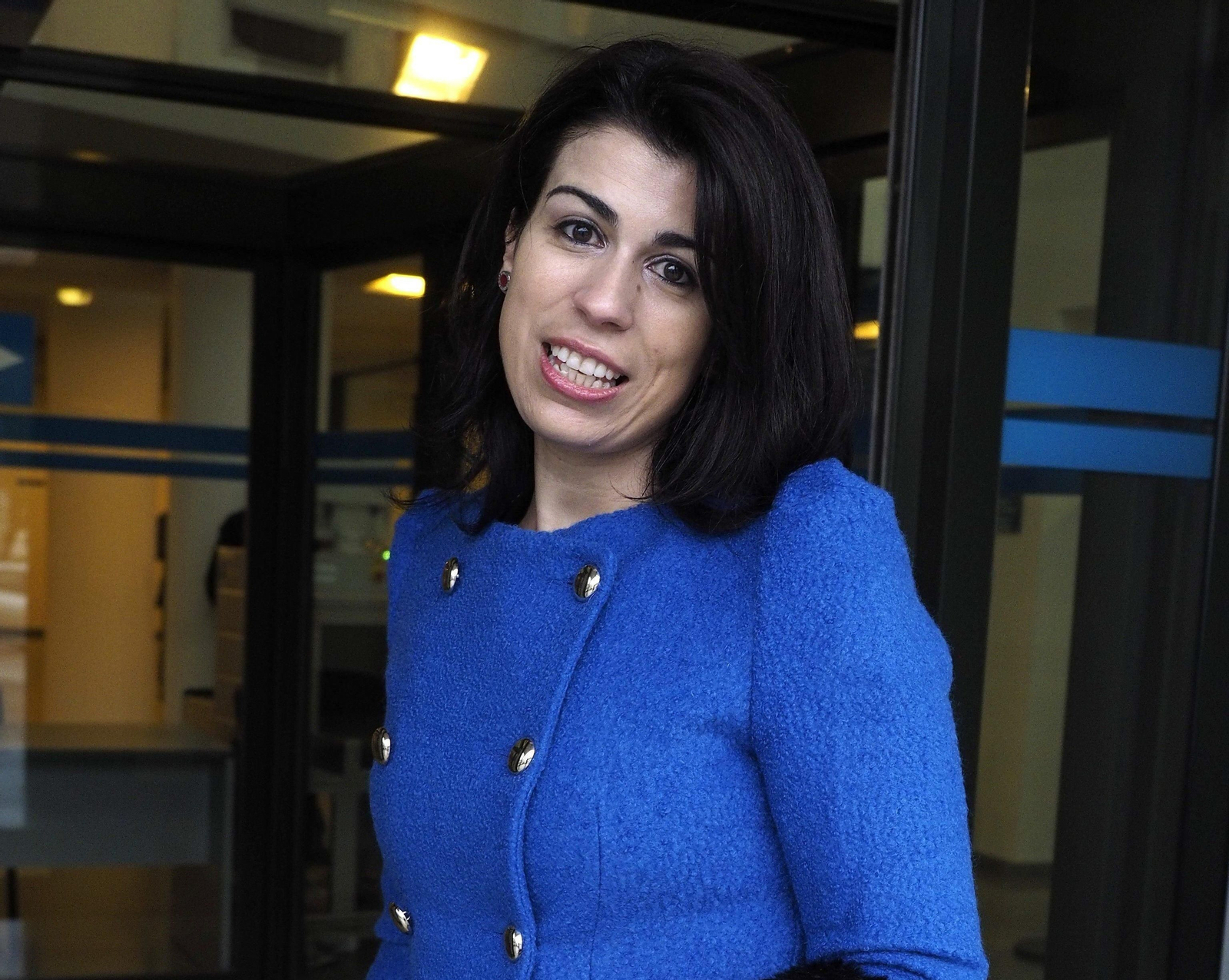 Sandra Piñeiro, la instructora del caso, a las puertas del juzgado.