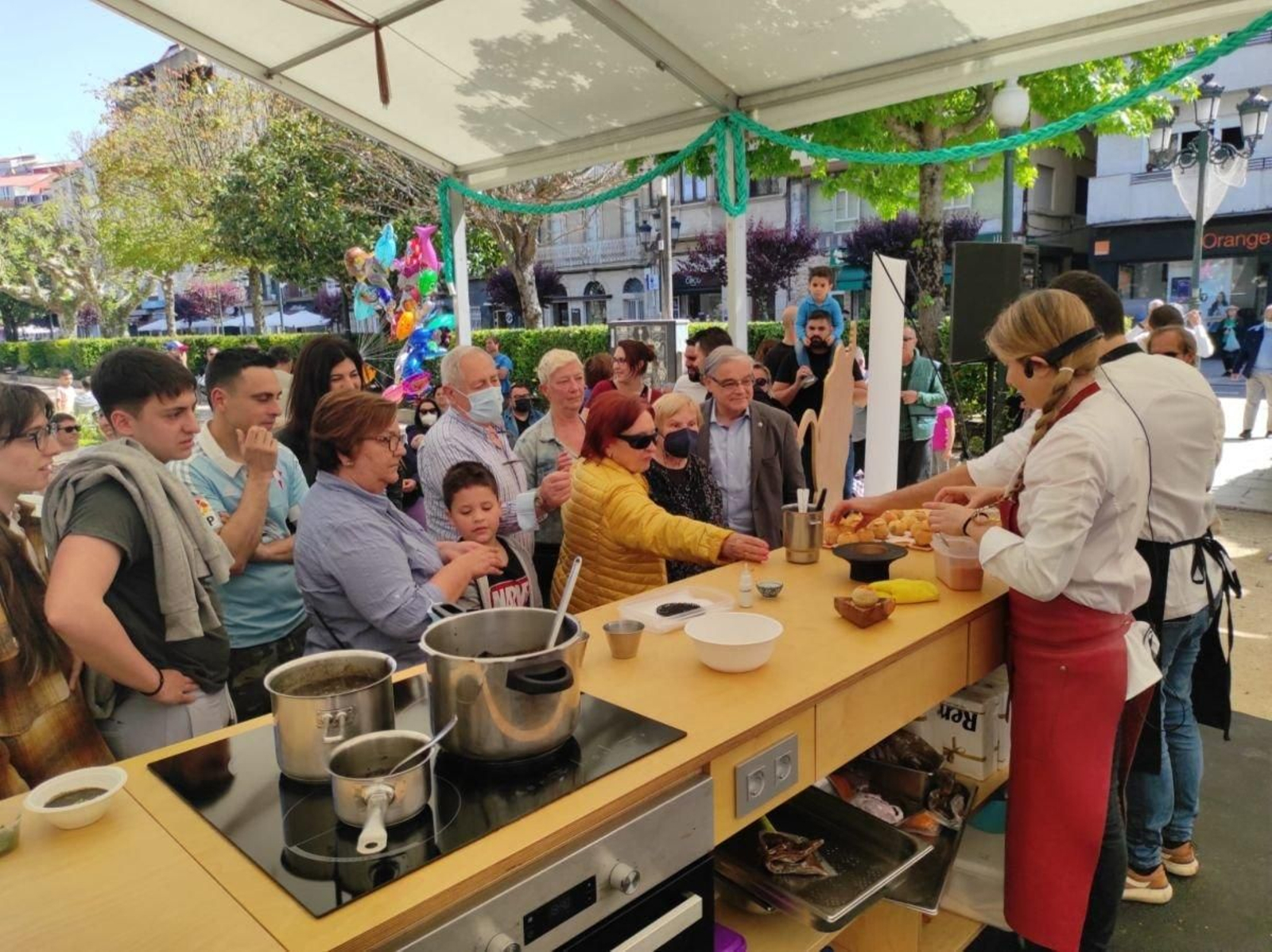 Imagen de una anterior edición de la Fiesta del Choco.