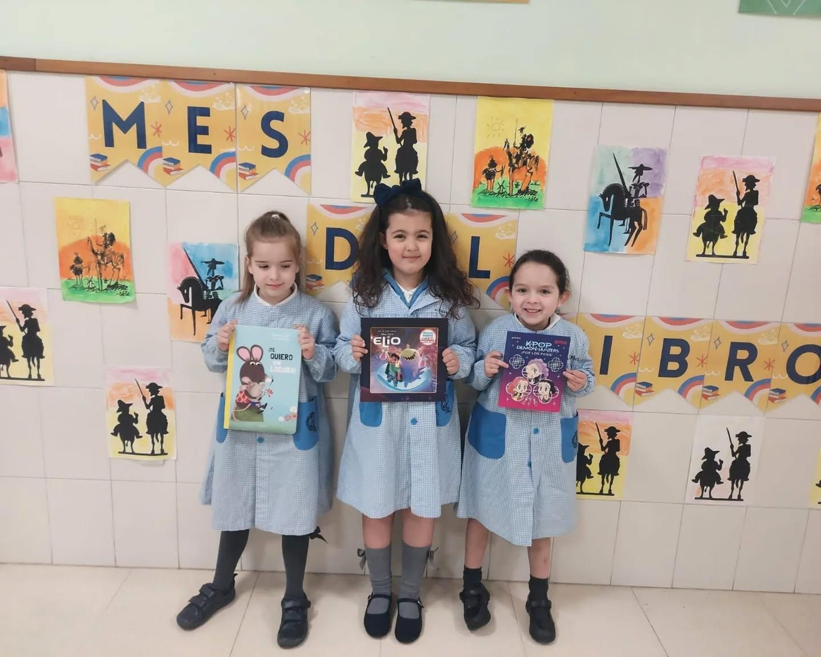 O Día do Libro no colexio La Purísima