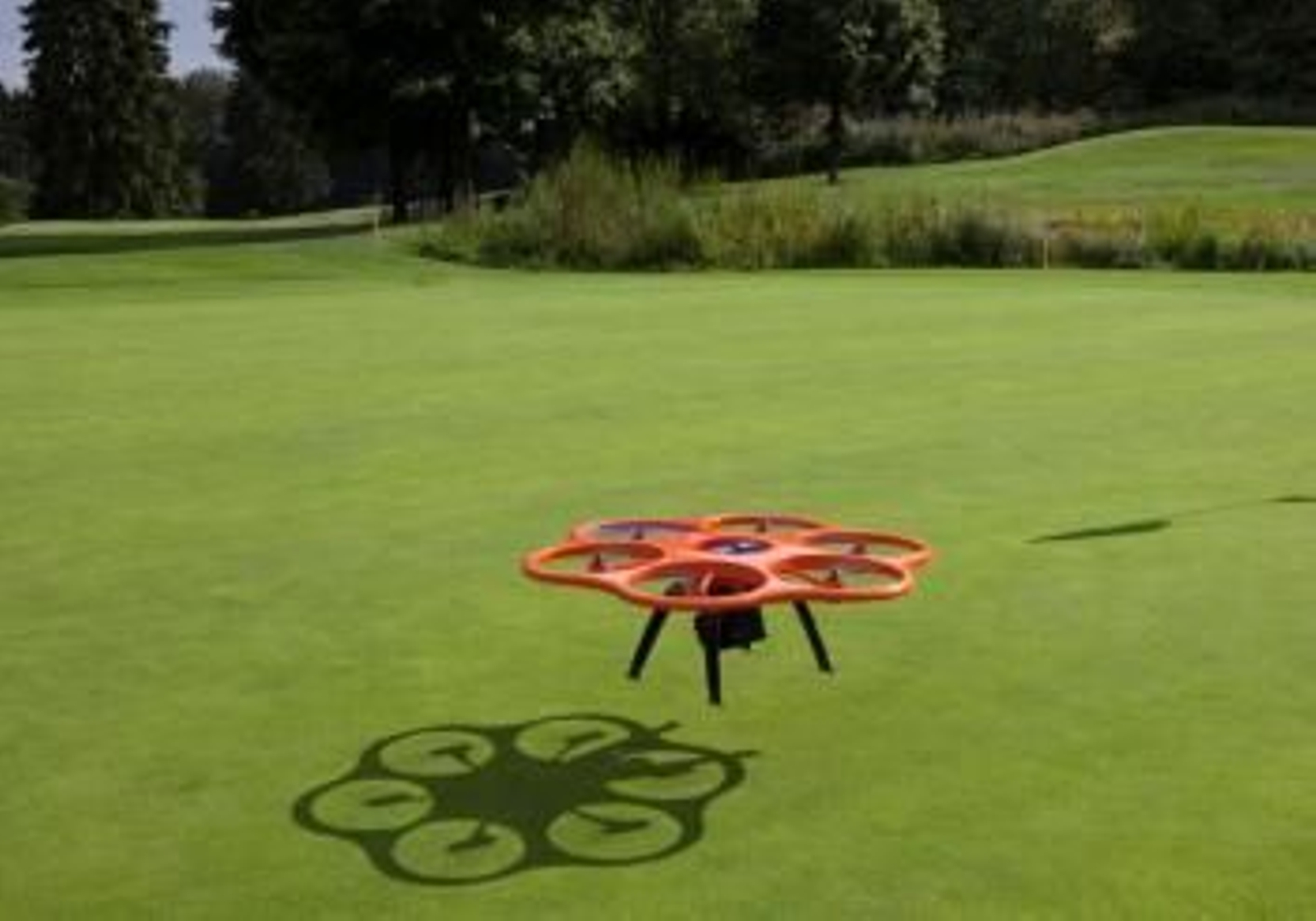 El Aibot-X6 en una demostración de vuelo.