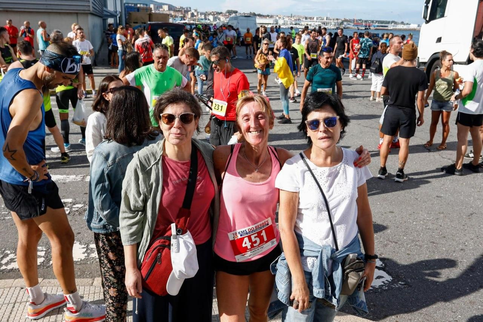 Popular carrera de 10km de O Berbés. // Jorge Santomé