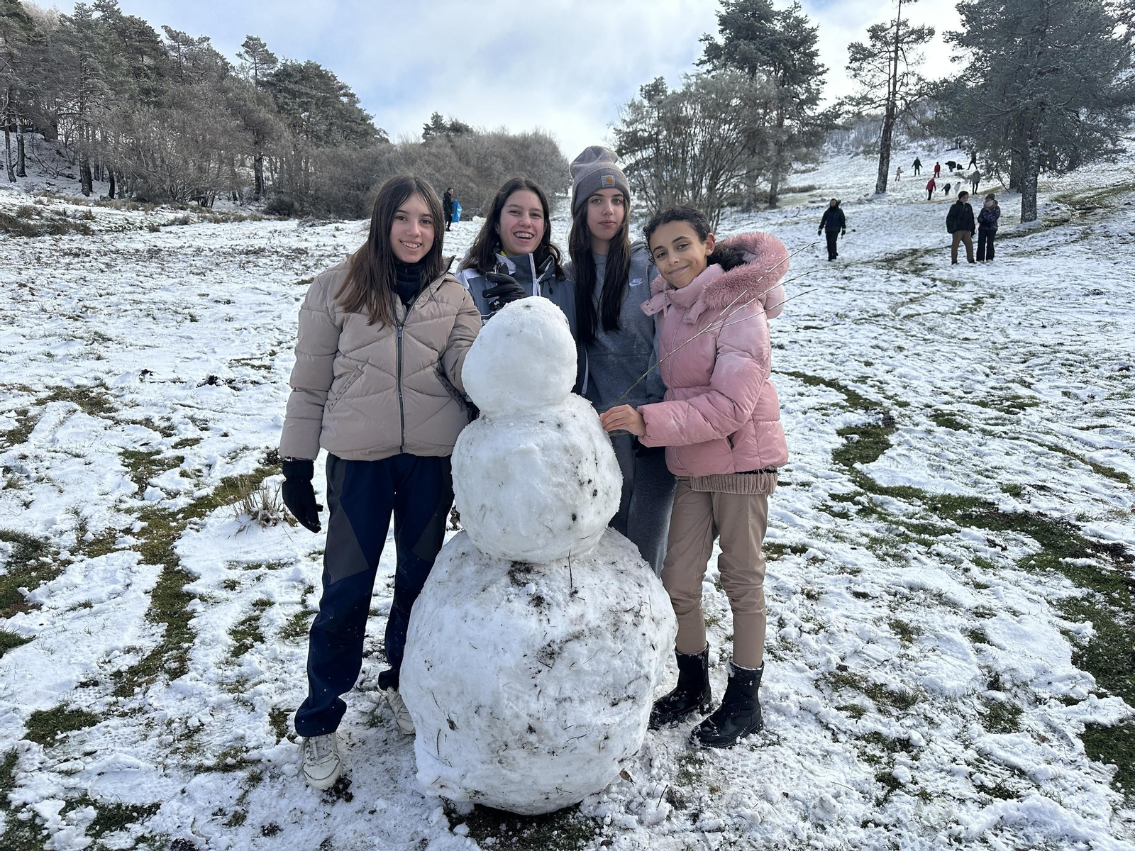 Tempo para facer monecos de neve