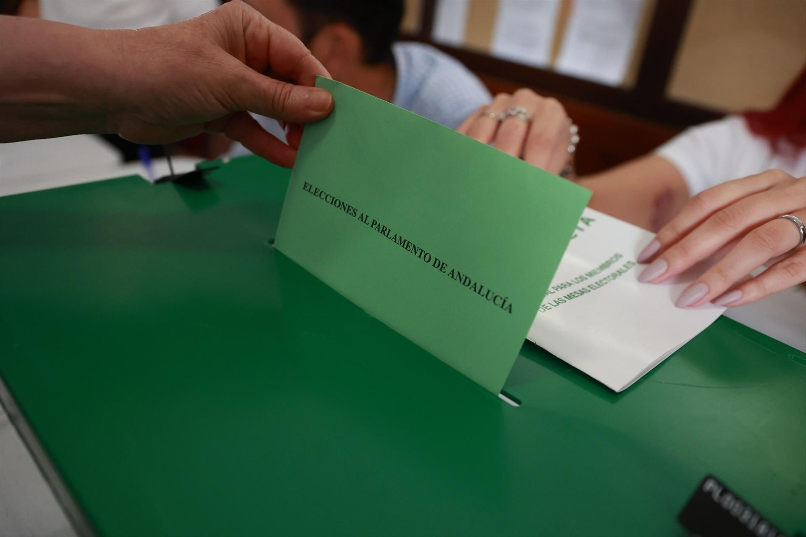 Jornada electoral de Andalucía