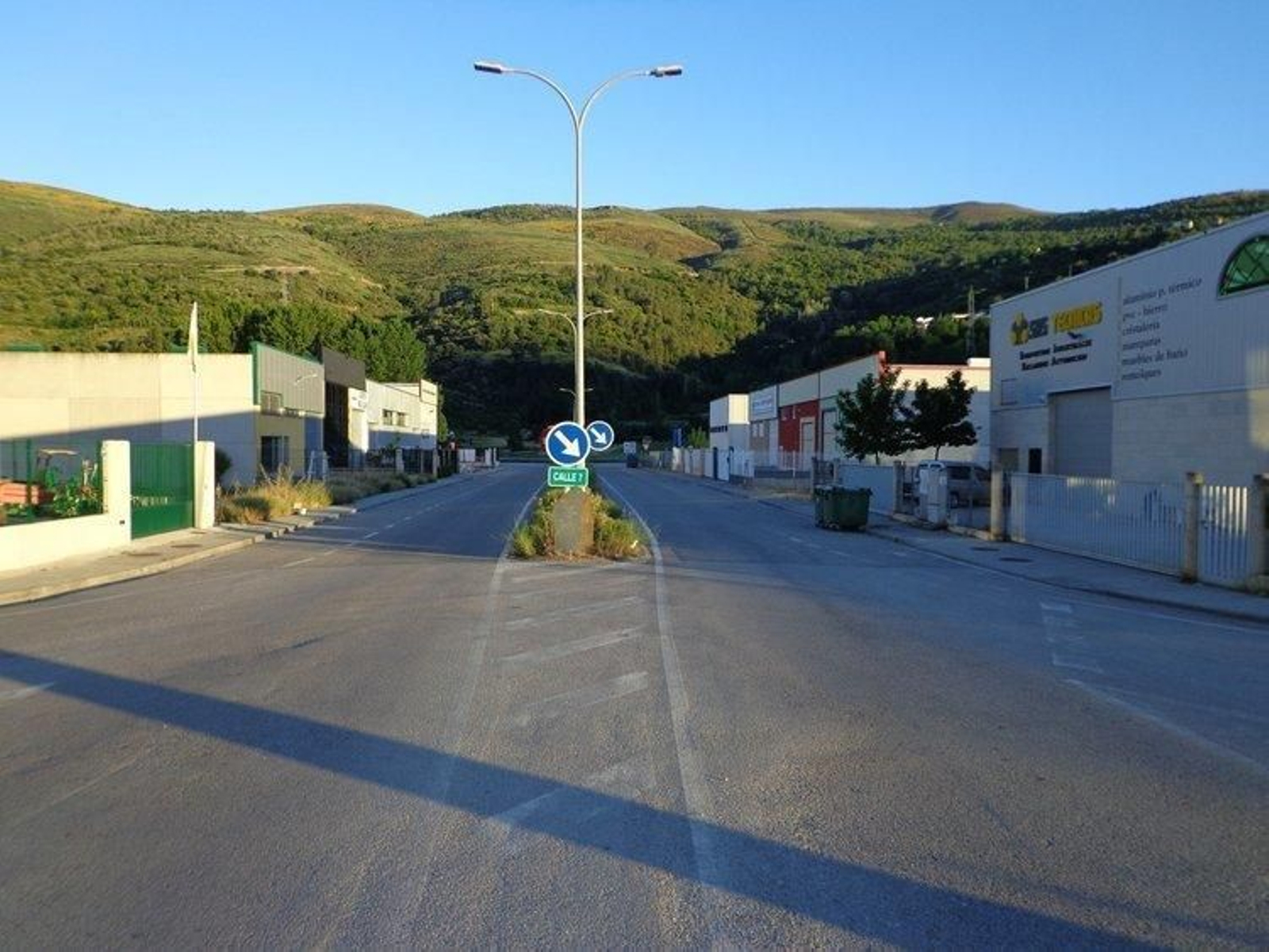 El parque empresarial de A Raña también sufre las consecuencias de la crisis.