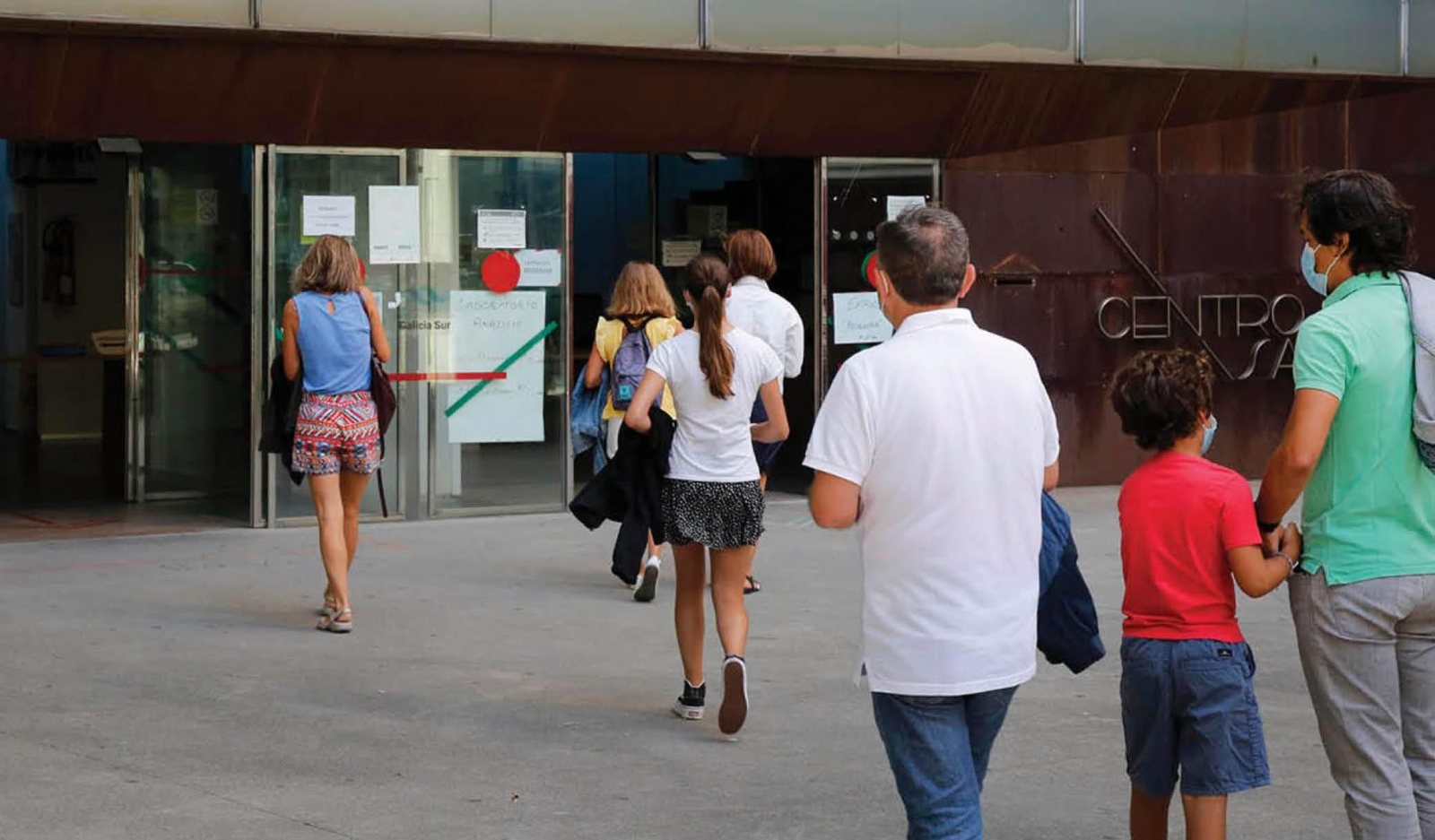 Centro de salud gallego.