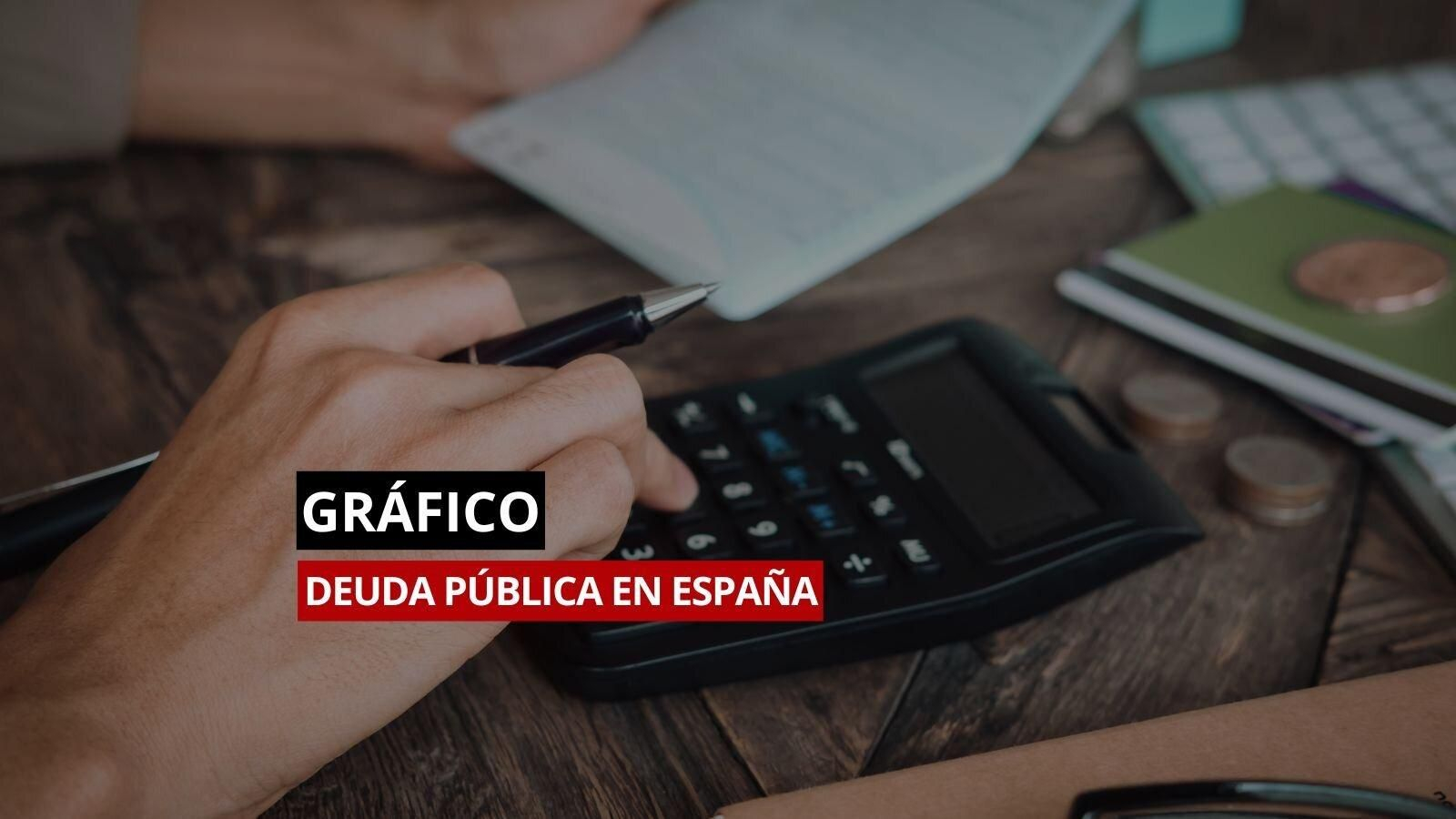 Deuda pública en España.