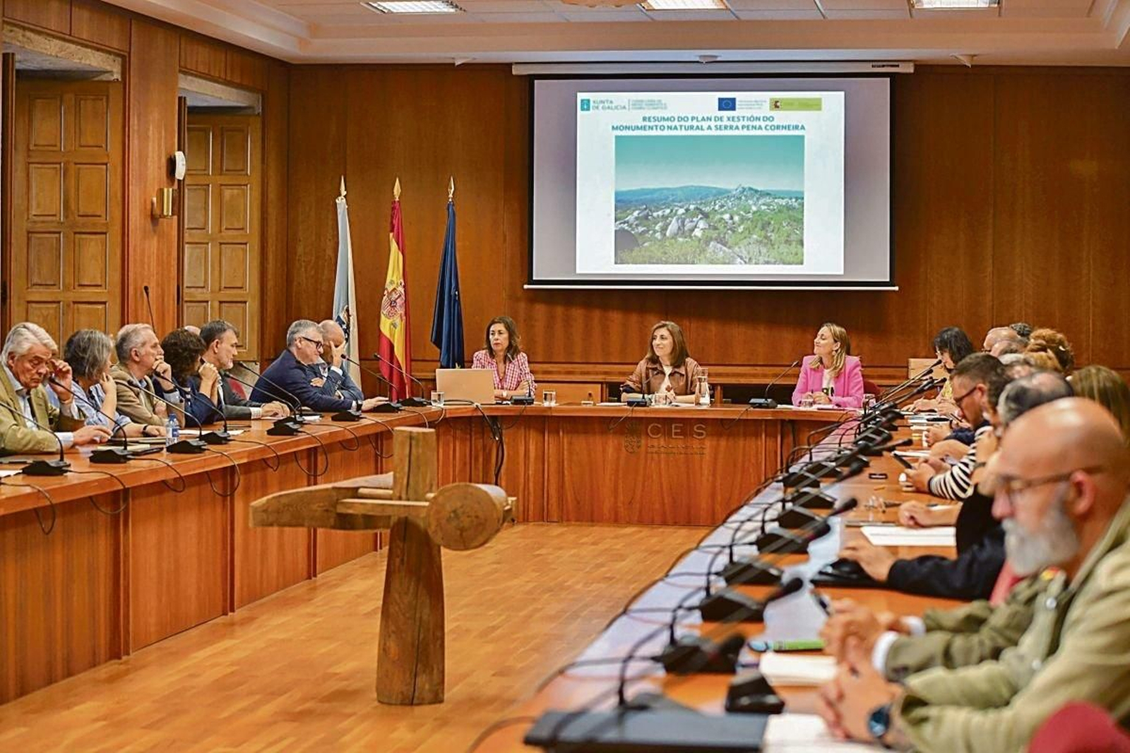 Reunión do Consello Galego de Medio Ambiente.