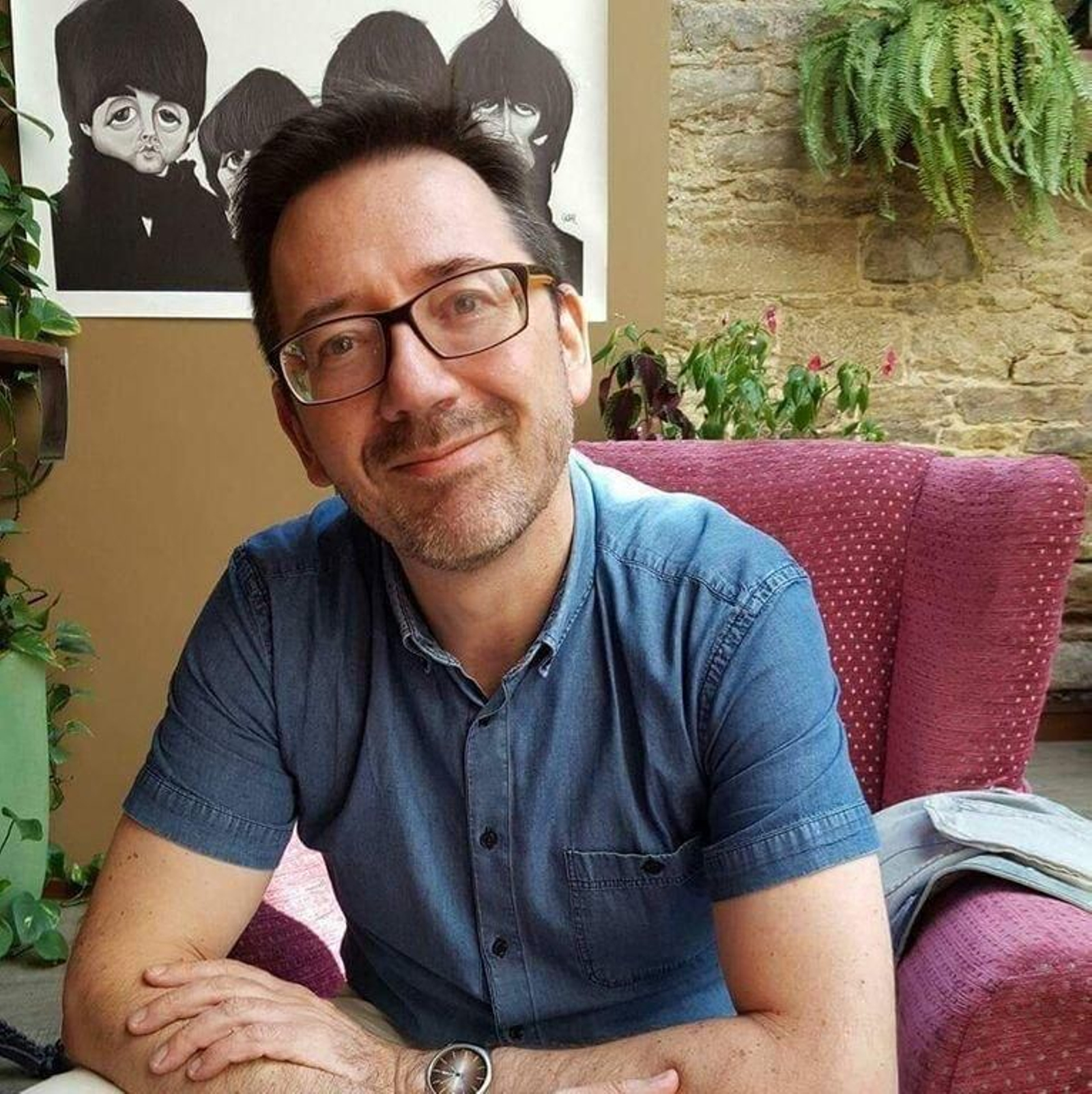 El psicólogo Ricardo Fandiño es el presidente de la asociación.